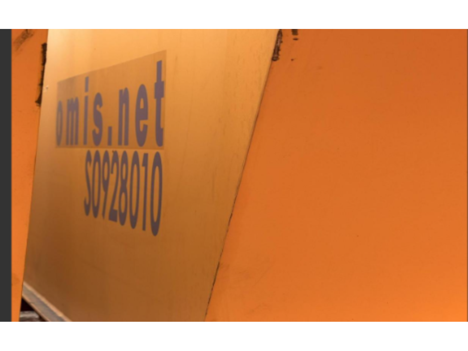 CARROPONTE BITRAVE OMIS 5 TON DA 20000 MM(GIALLO)