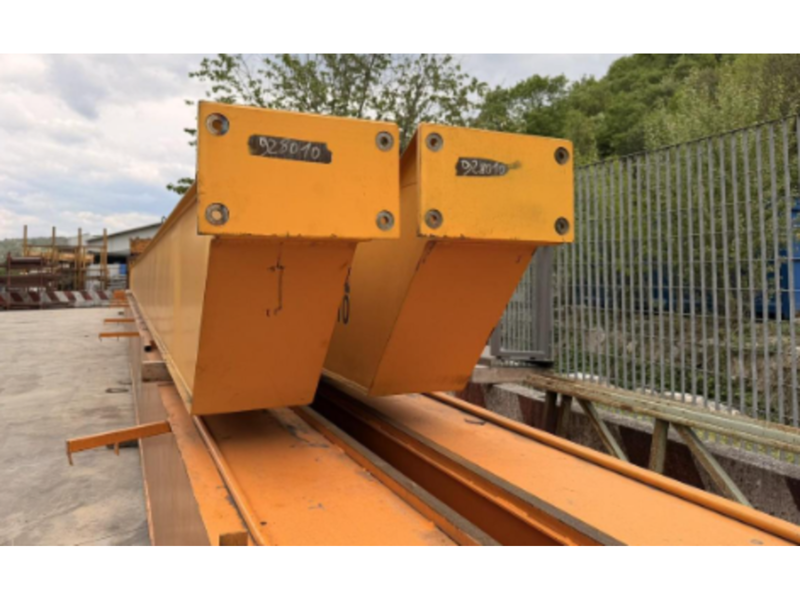 CARROPONTE BITRAVE OMIS 5 TON DA 20000 MM(GIALLO)