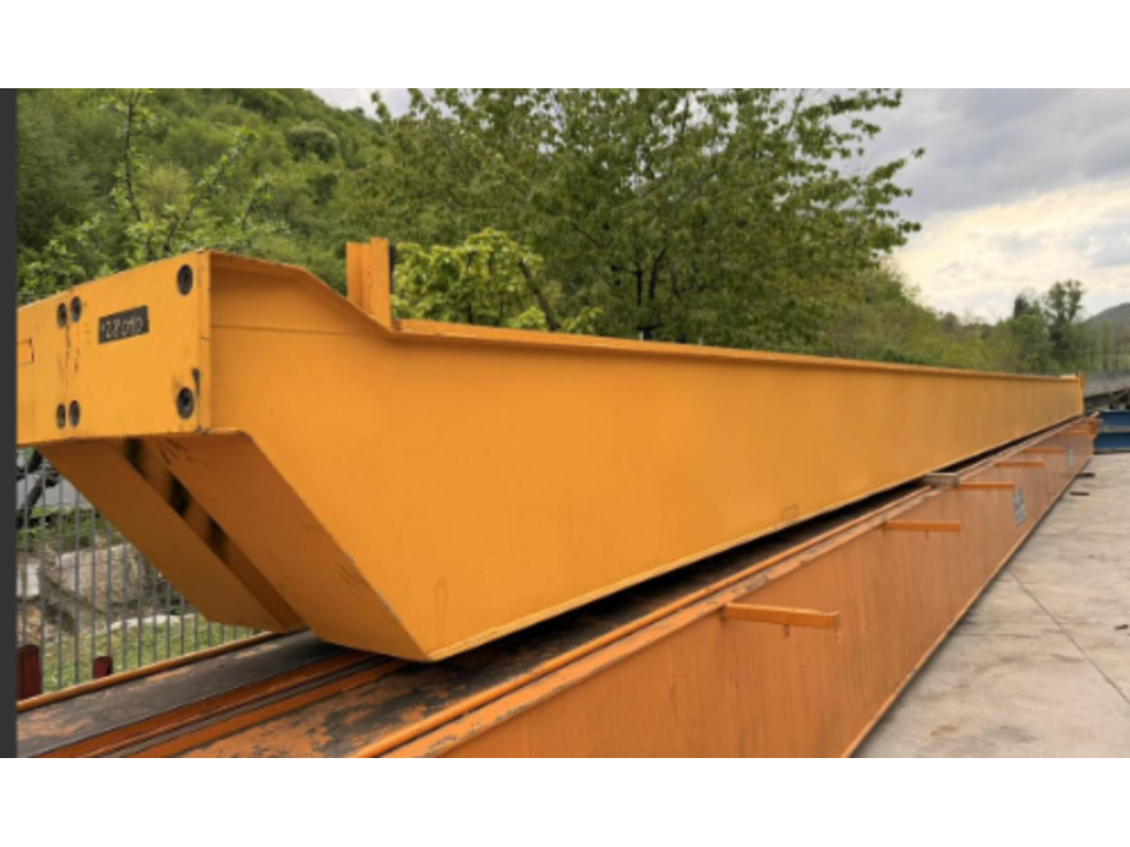 CARROPONTE BITRAVE OMIS 5 TON DA 20000 MM(GIALLO)