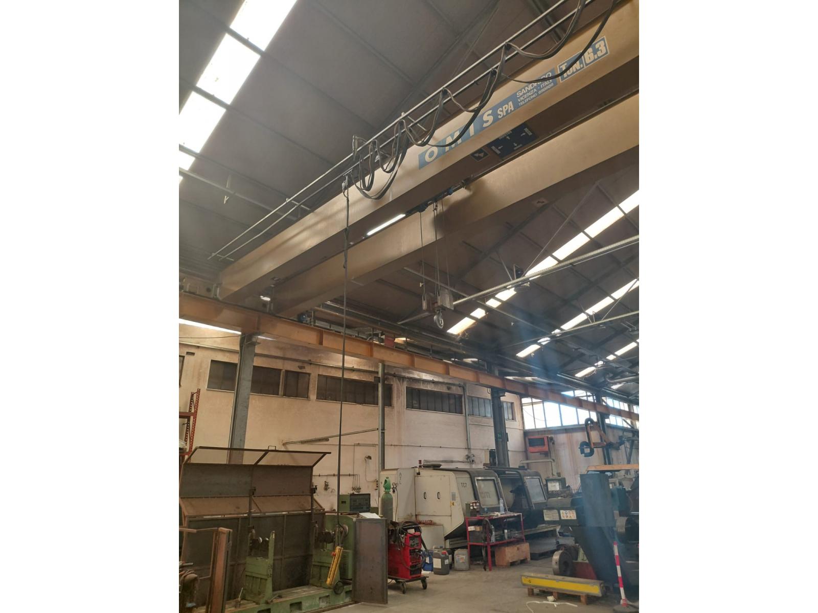 CARROPONTE BITRAVE OMIS 6.3 TON SCARTAMENTO ANNO 1995