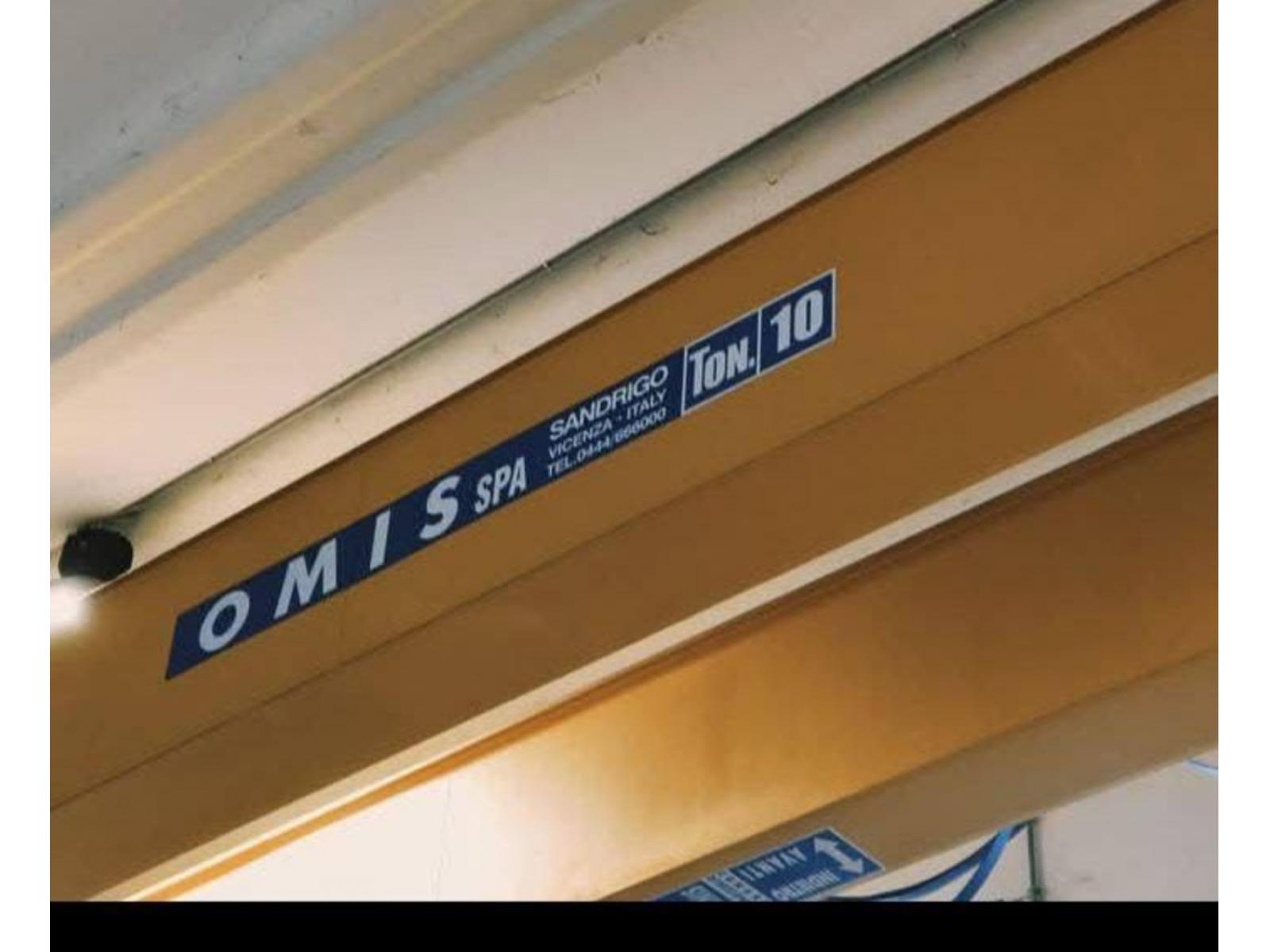 Carroponte bitrave Omis10 ton  Scartamento 19500 MM