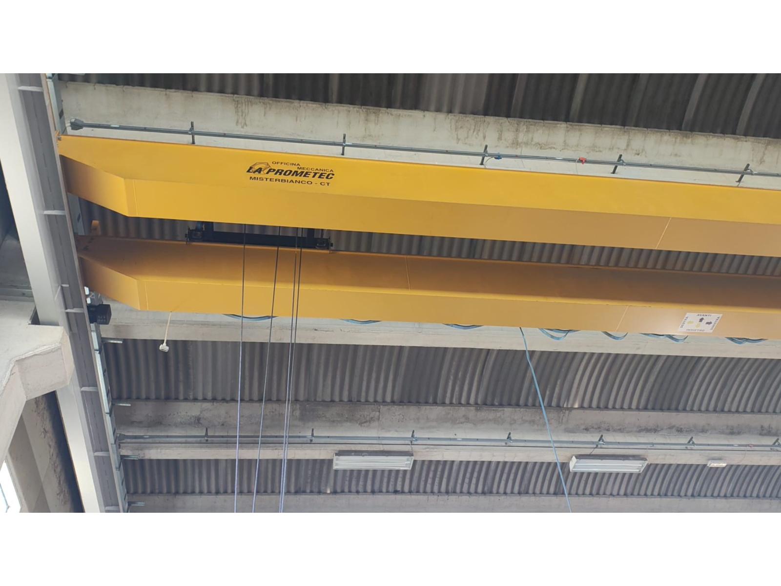 CARROPONTE BITRAVE LA PROMOTEC 10 TON SCARTAMENTO 16300MM