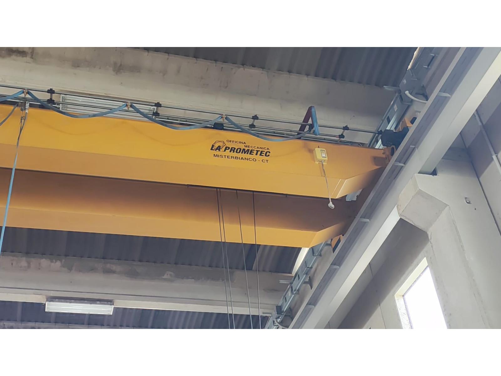 CARROPONTE BITRAVE LA PROMOTEC 10 TON SCARTAMENTO 16300MM