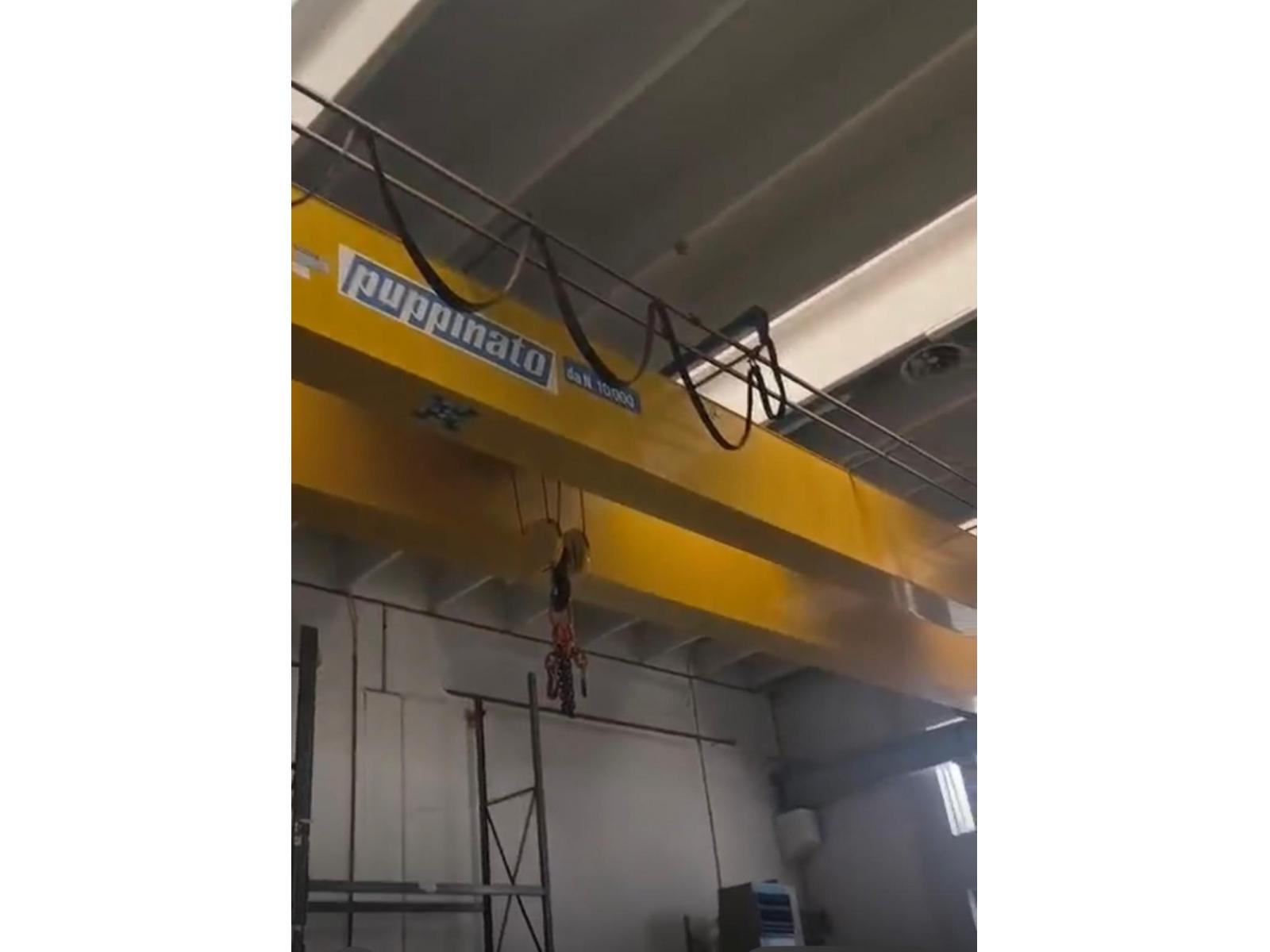 CARROPONTE BITRAVE PUPPINATO SCARTAMENTO 22 METRI 10 TON