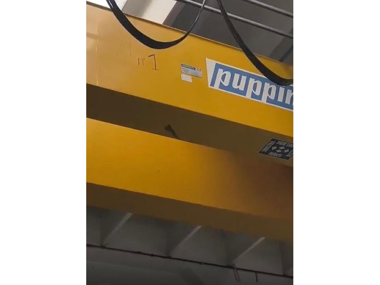 CARROPONTE BITRAVE PUPPINATO SCARTAMENTO 22 METRI 10 TON