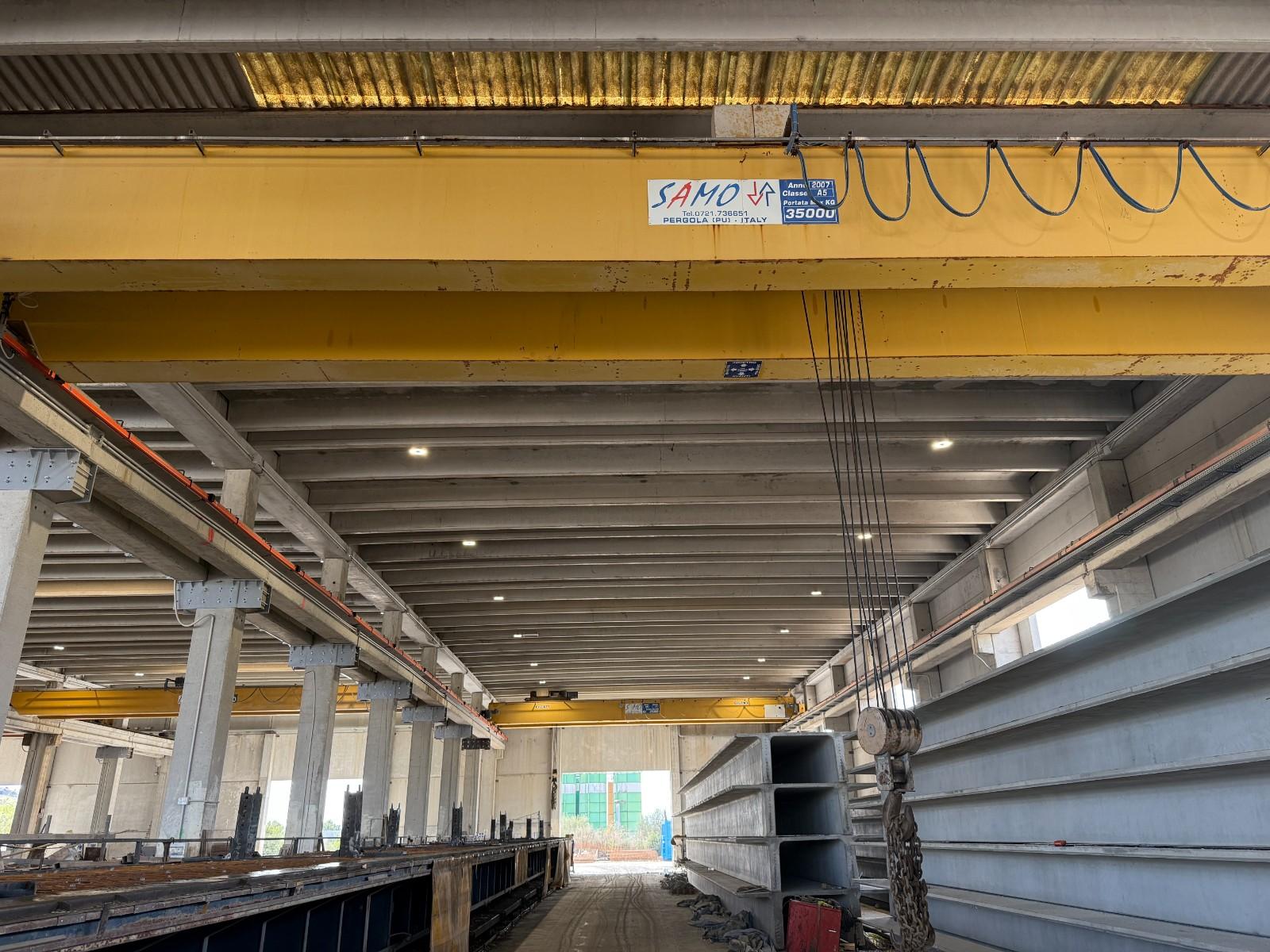 CARROPONTE BITRAVE SAMO 35 TON SCARTAMENTO 15990 MM