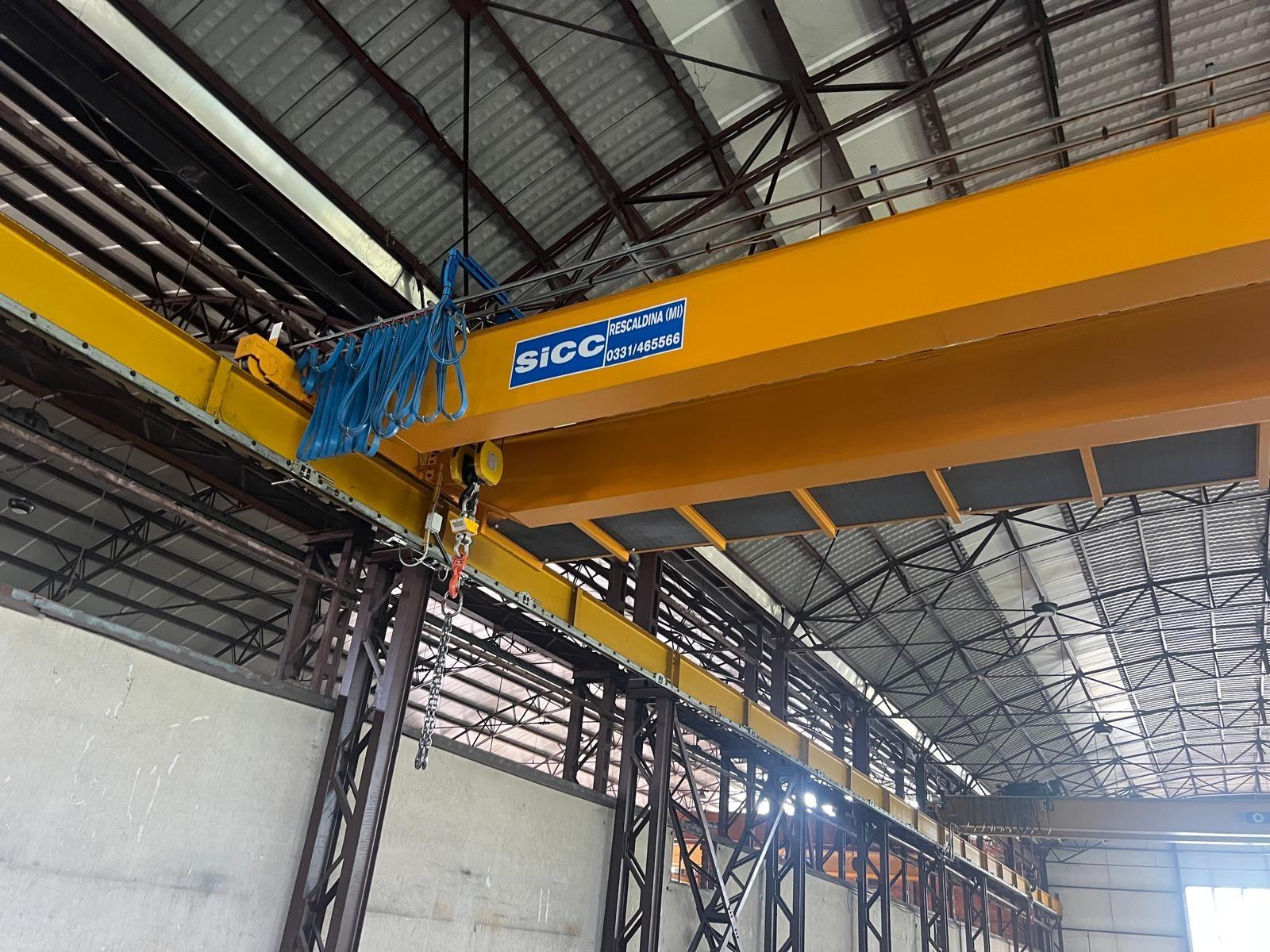 Carroponte bitrave Sicc 10 ton lotto 1 Scartamento 15135mm ANNO 2022