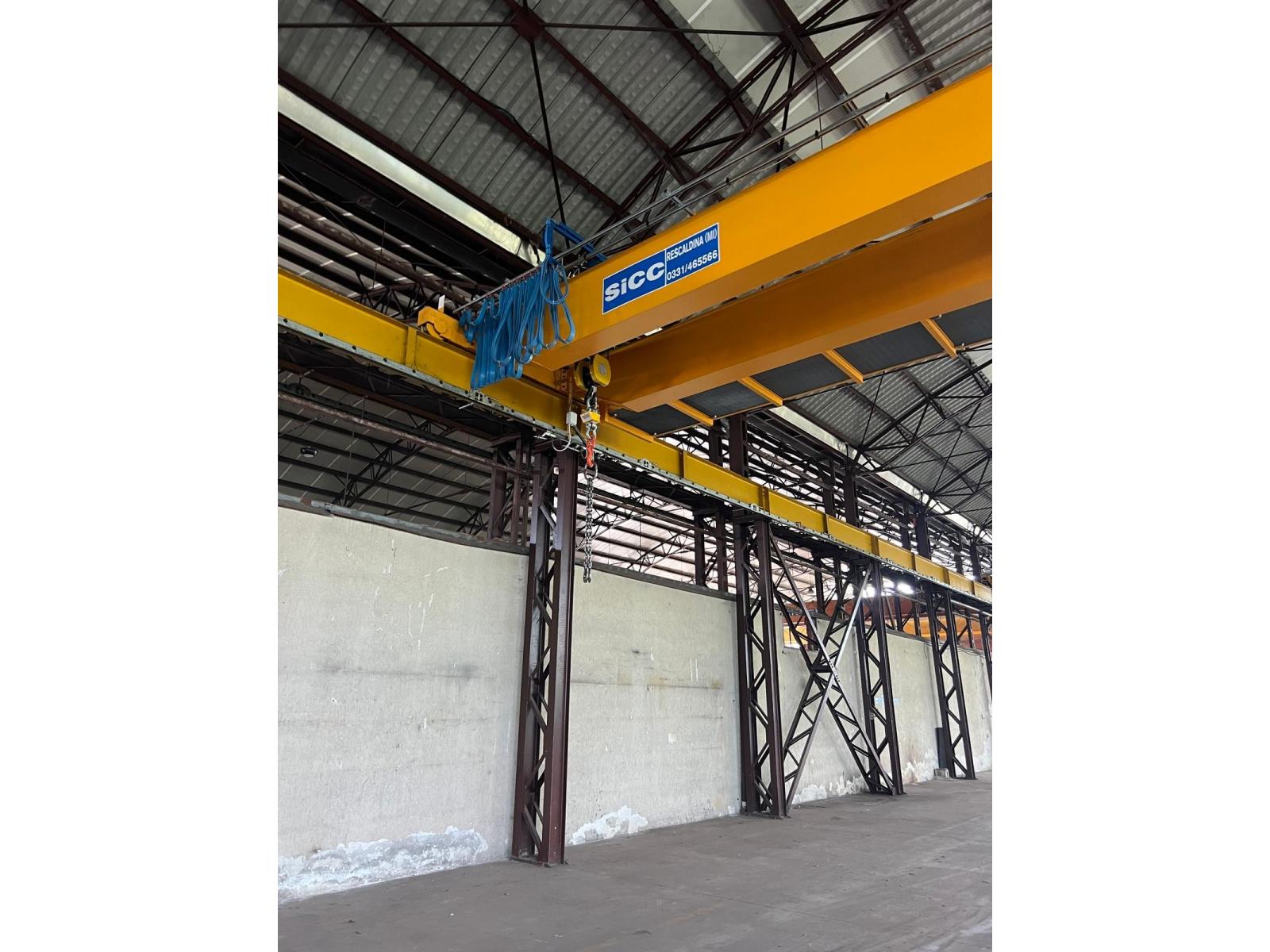Carroponte bitrave Sicc 10 ton Scartamento 15135mm
