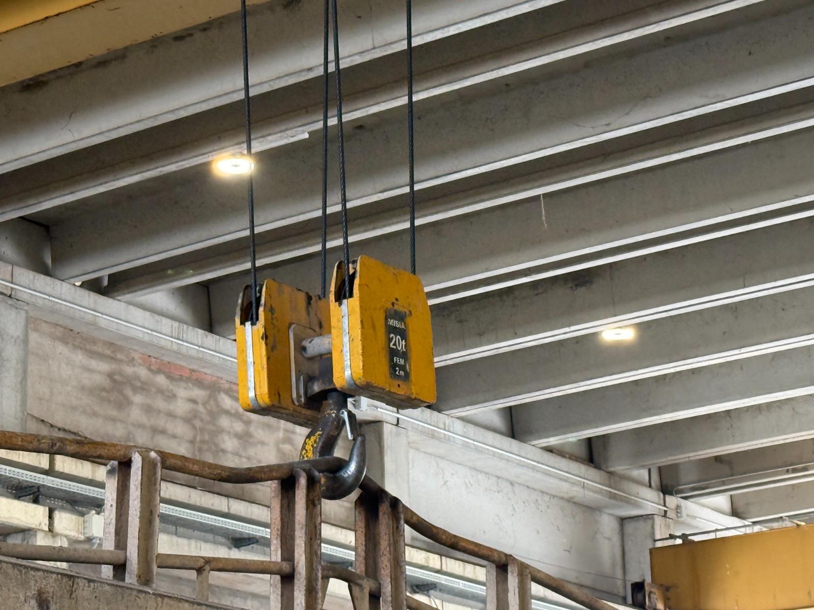 CARROPONTE BITRAVE SICC 20 TON SCARTAMENTO 16000 MM