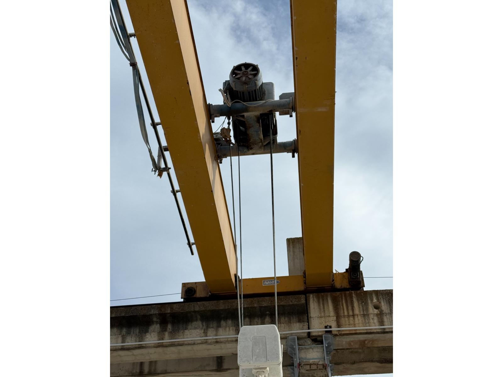 CARROPONTE BITRAVE SICC 15 TON SCARTAMENTO 16400 MM