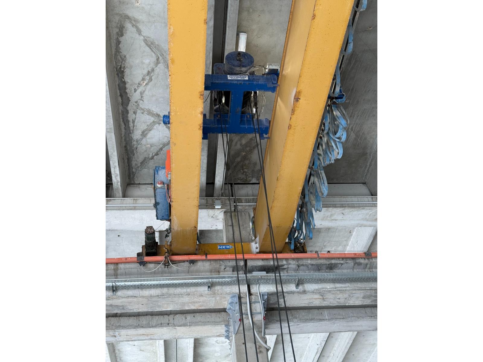 CARROPONTE BITRAVE SICC 15 TON SCARTAMENTO 18620 MM