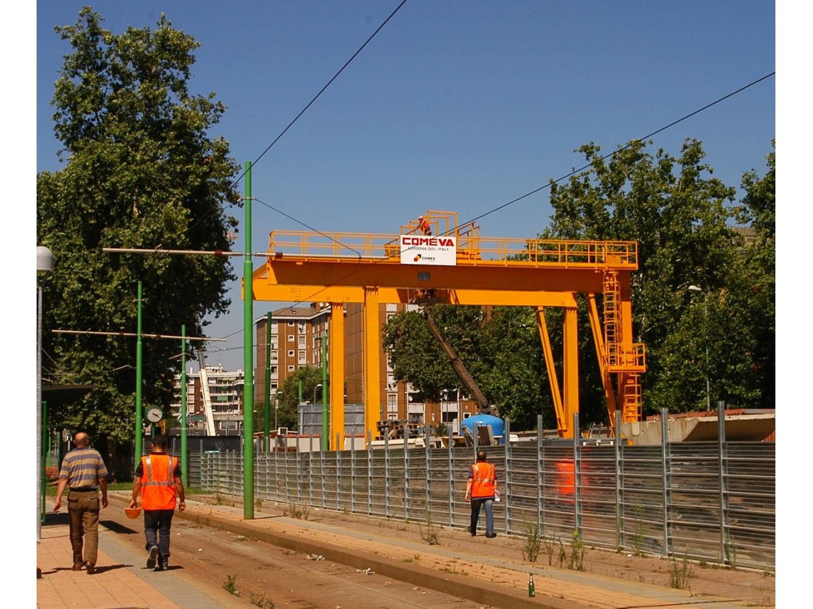Carroponte a cavalletto Comeva A398/08 35 ton Anno 2008