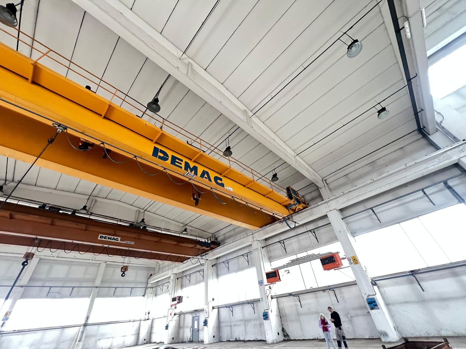 CARROPONTE DEMAG BITRAVE  20 TON + 20 SCARTAMENTO 22000 MM  Anno 1998