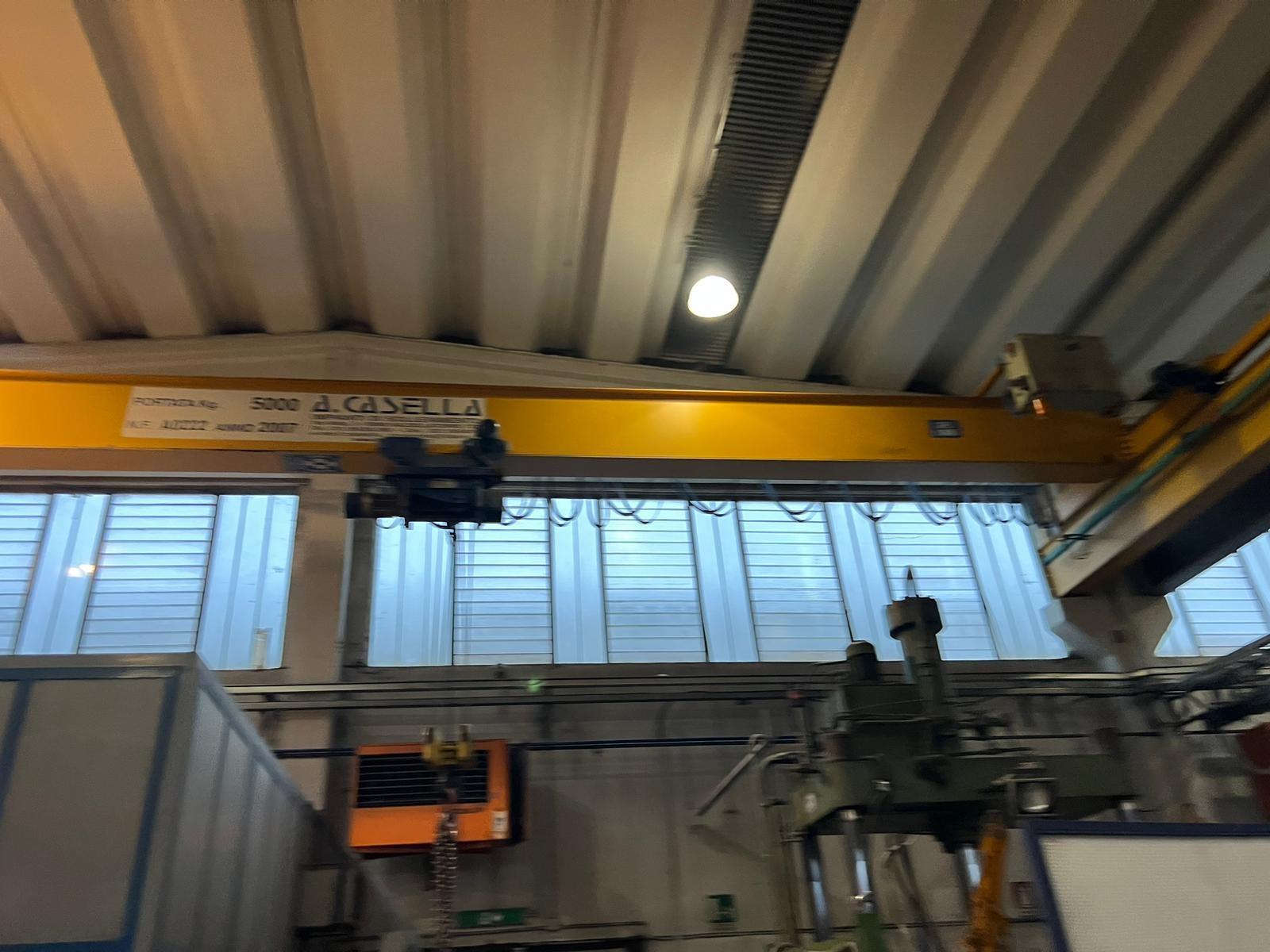 CARROPONTE MONOTRAVE CASELLA 5 TON SCARTAMENTO 16 MT