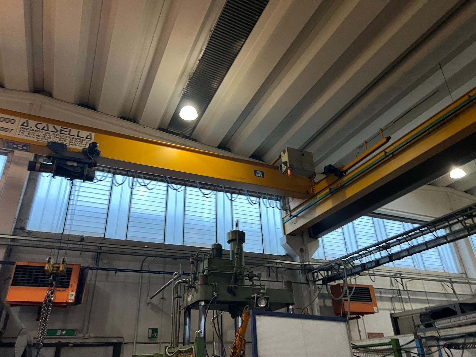 CARROPONTE MONOTRAVE CASELLA 5 TON SCARTAMENTO 16 MT