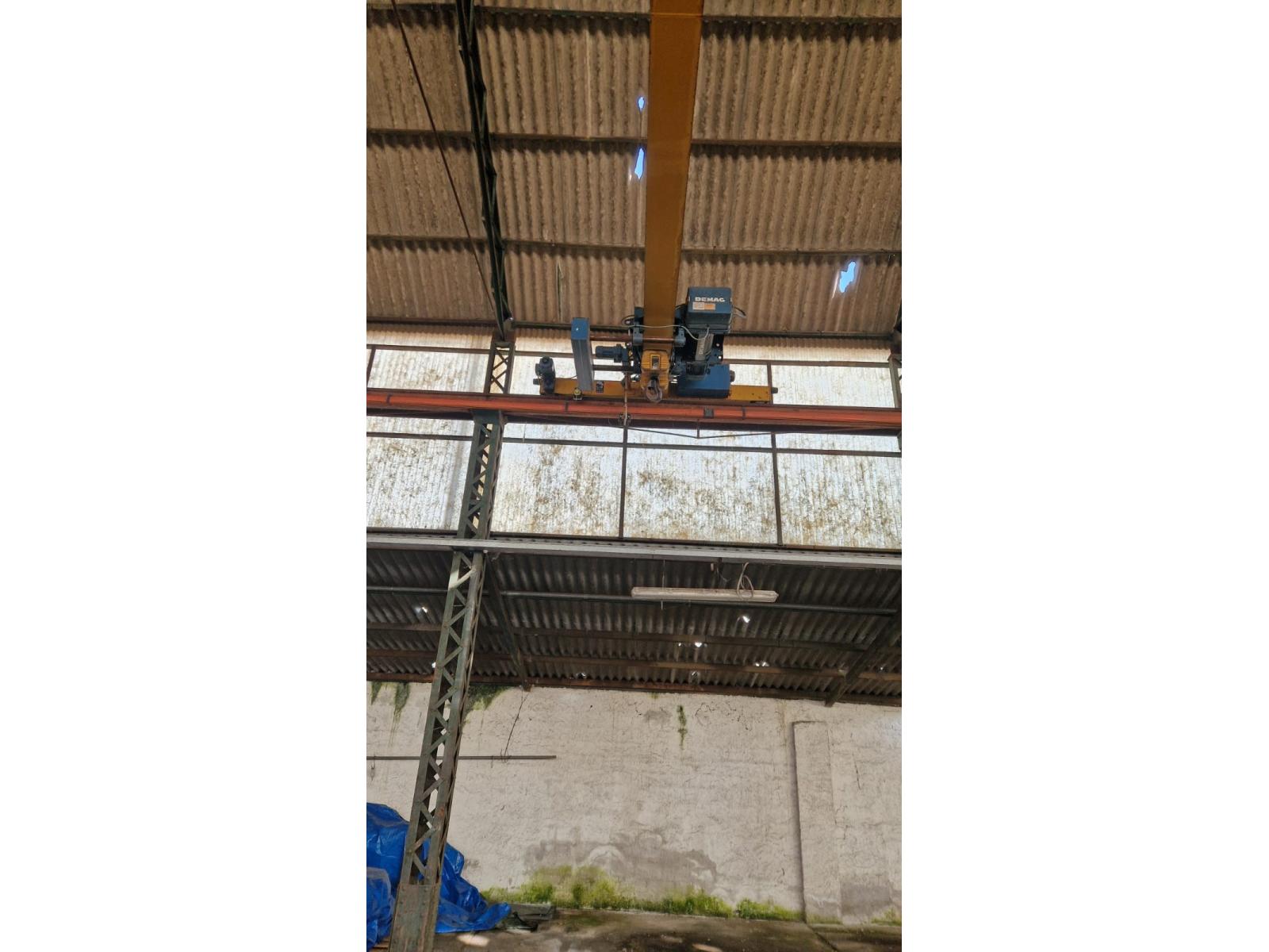 CARROPONTE MONOTRAVE DEMAG 5 TON SCARTAMENTO 16190 MM
