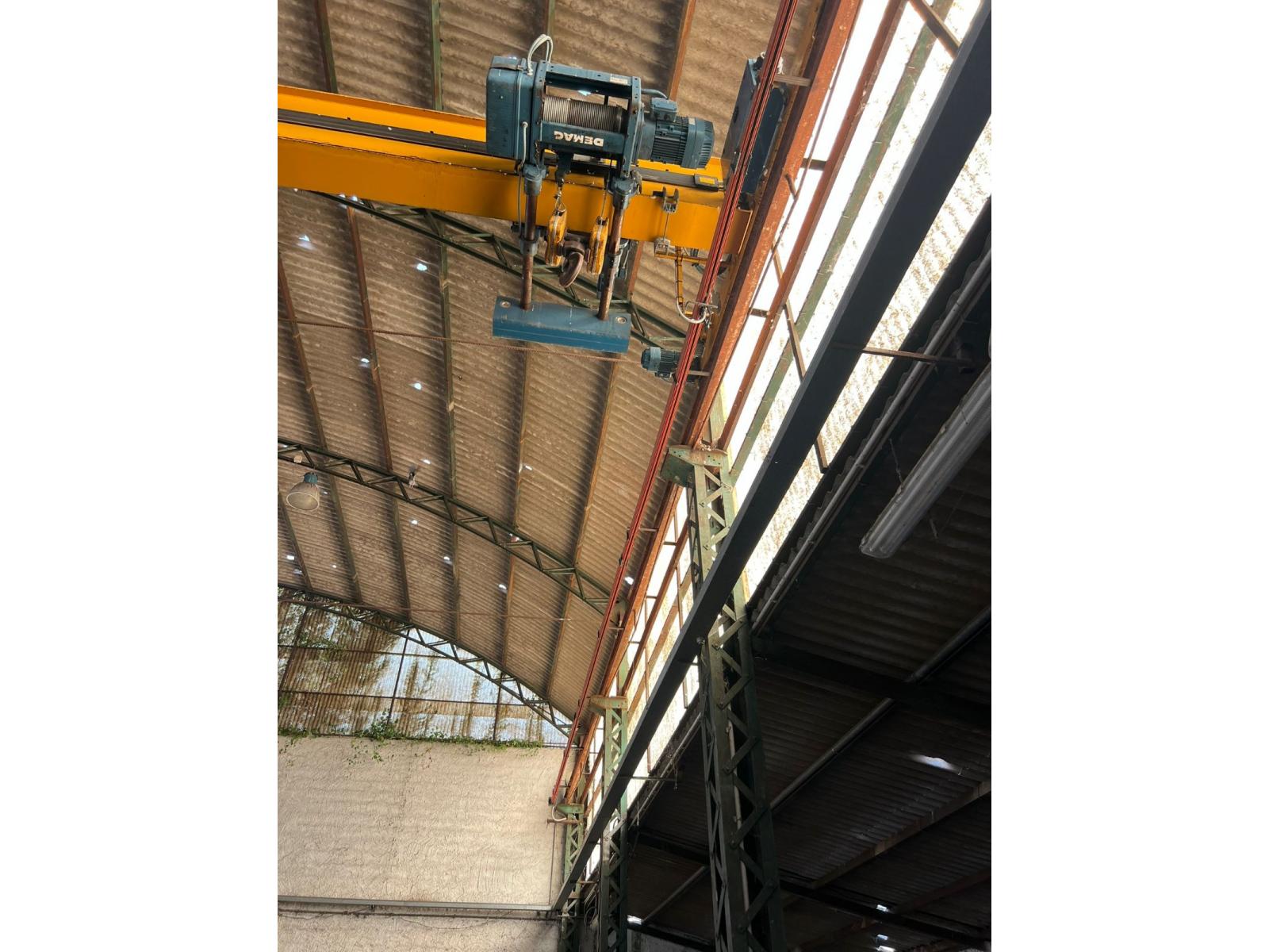 CARROPONTE MONOTRAVE DEMAG 5 TON SCARTAMENTO 16190 MM