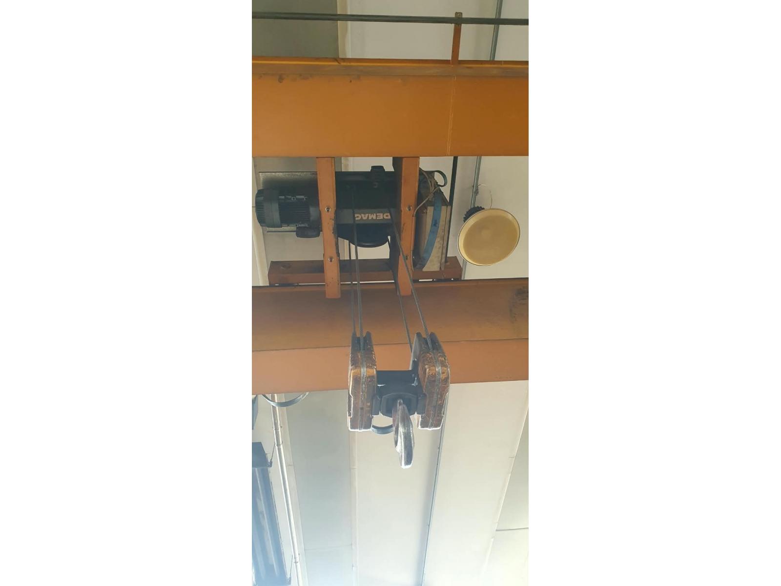 CARROPONTE Tecmer  PARANCO  BITRAVE DEMAG 12.5 TON SCARTAMENTO 20000 MM