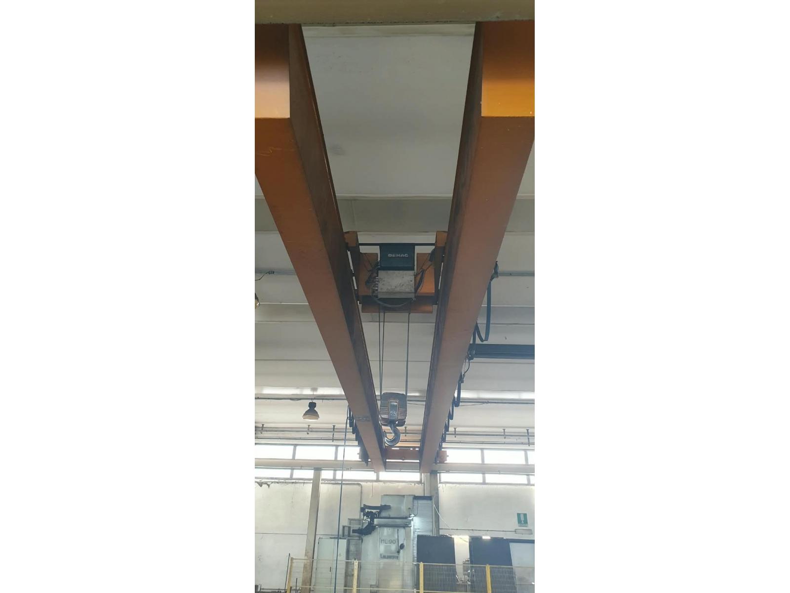 CARROPONTE Tecmer  PARANCO  BITRAVE DEMAG 12.5 TON SCARTAMENTO 20000 MM