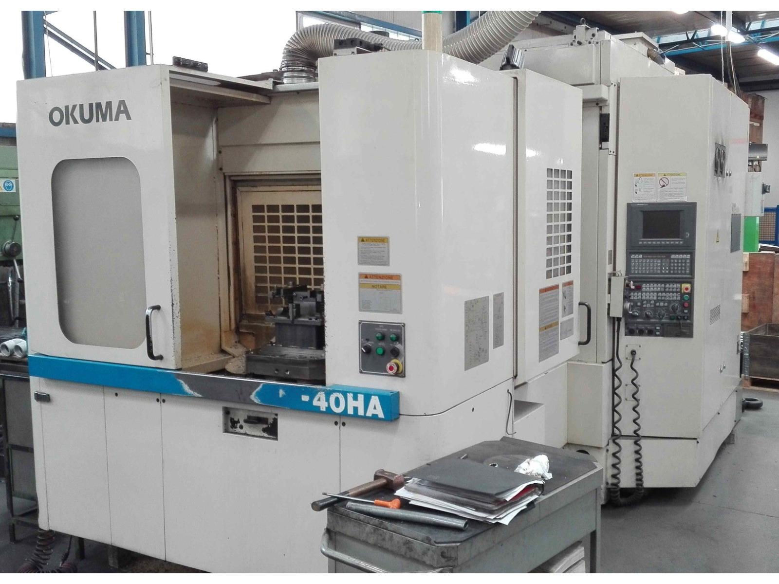 Centro di lavoro marca Okuma modello MX 40 HA