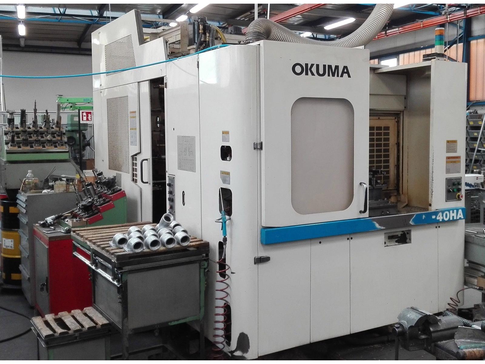 Centro di lavoro marca Okuma modello MX 40 HA