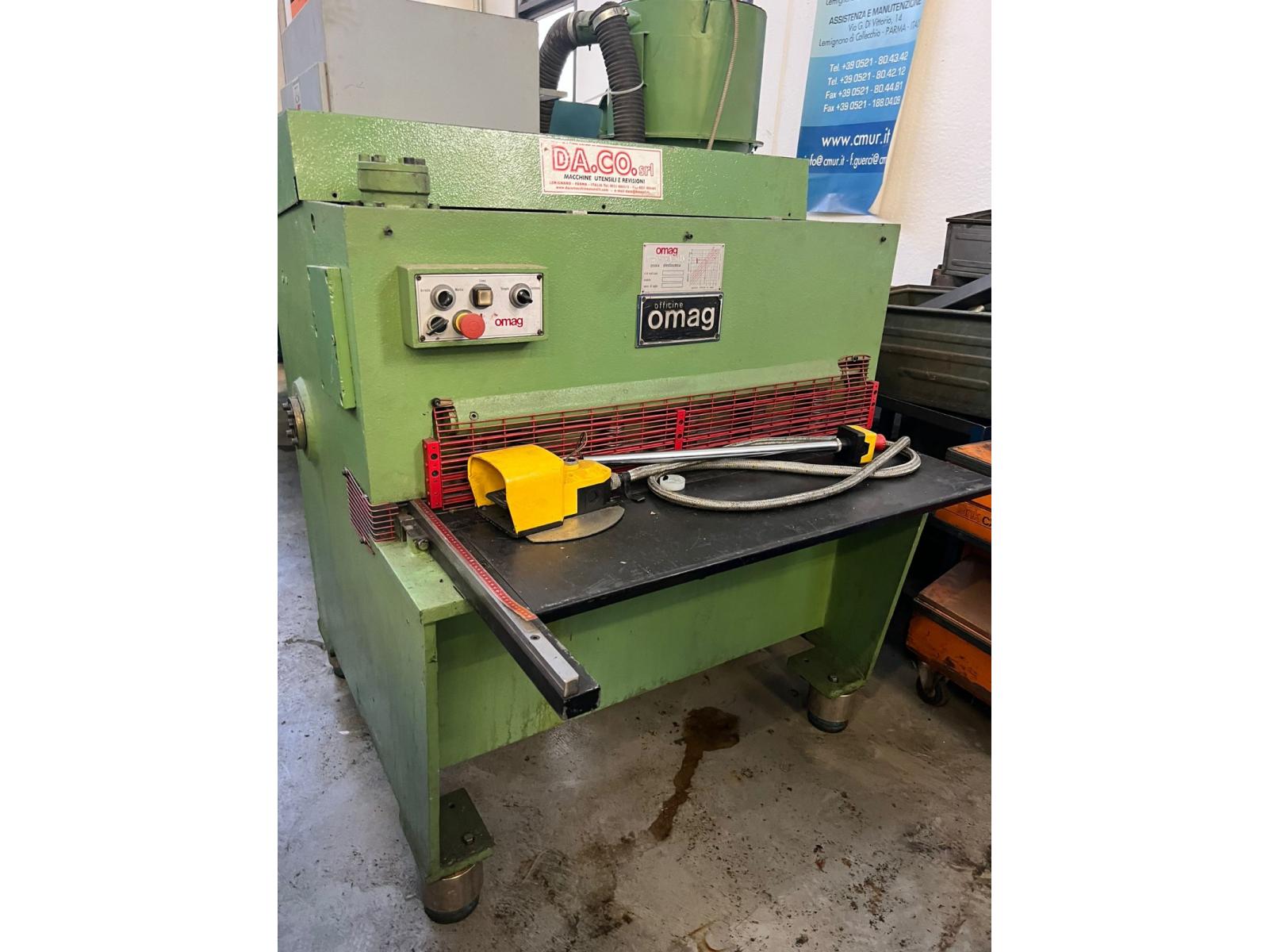 Cesoia 1000 x 3mm omag