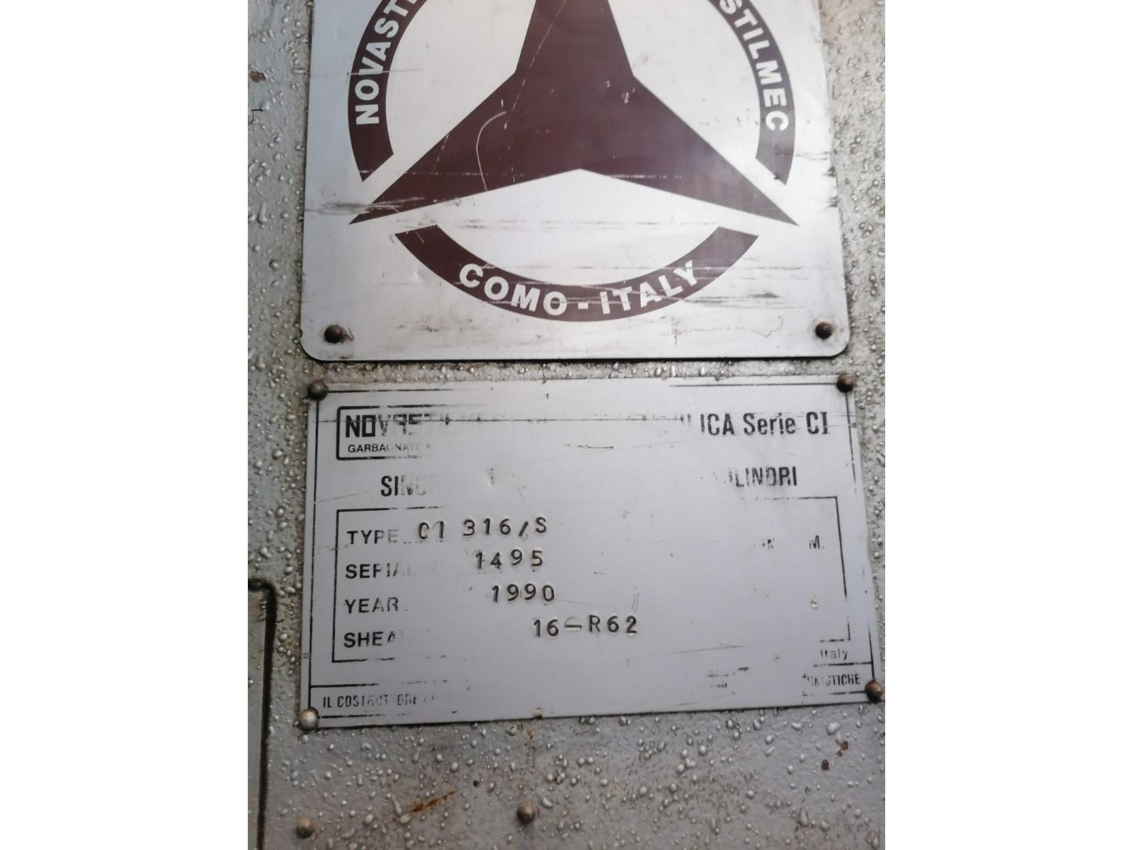 CESOIA NOVASTILMEC DA 3000X16 IDRAULICA