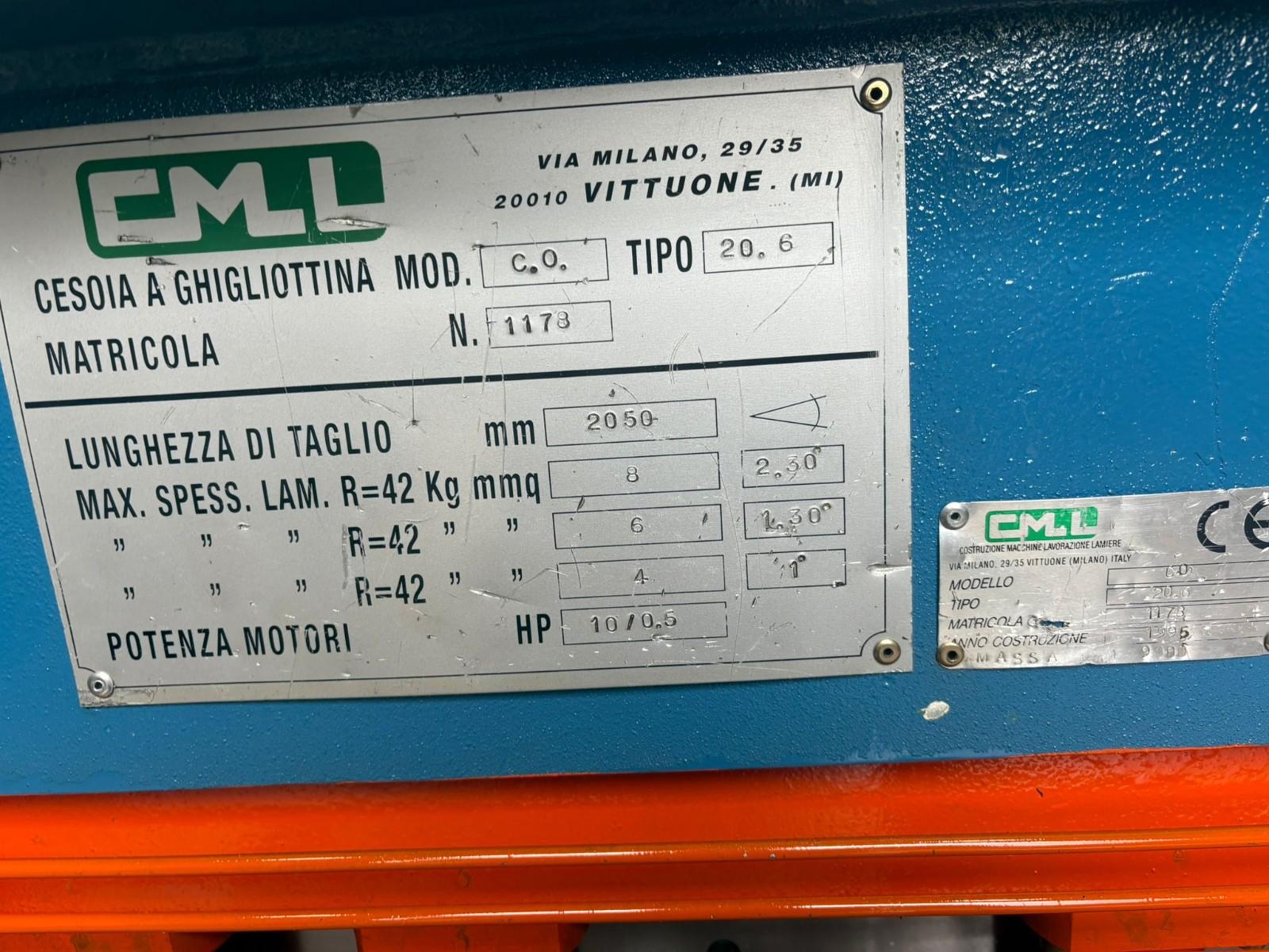 CESOIA OMAG IDRAULICA CML 2050