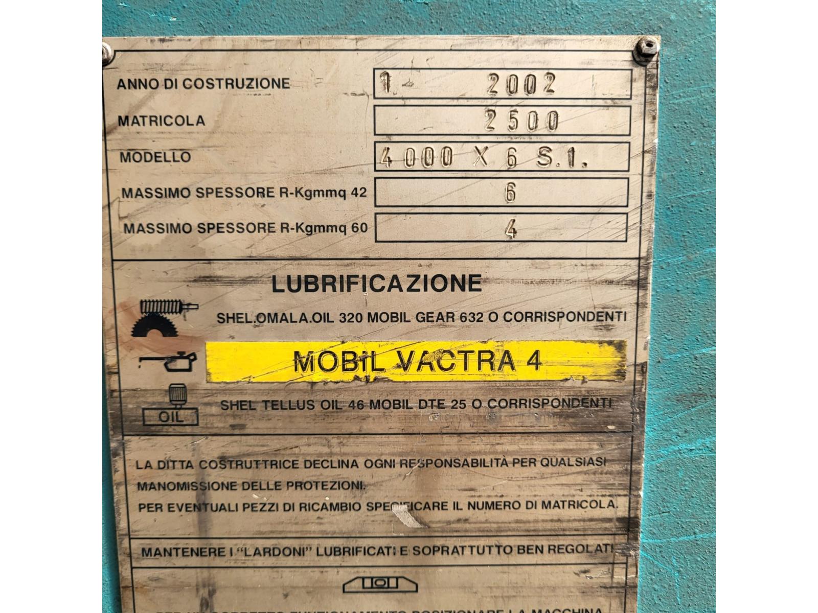 CESOIA VIMERCATI 4000X6