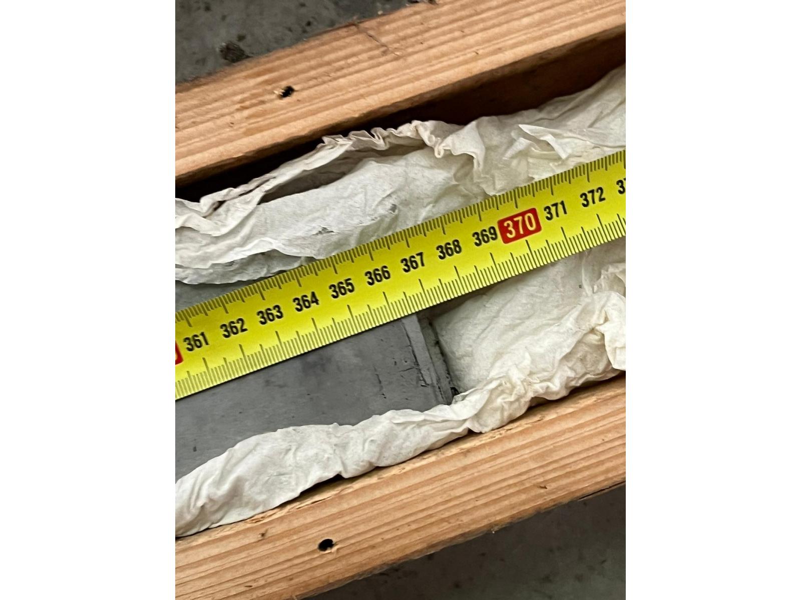 02 COPPIE DI LAME LUNGHEZZA €1500