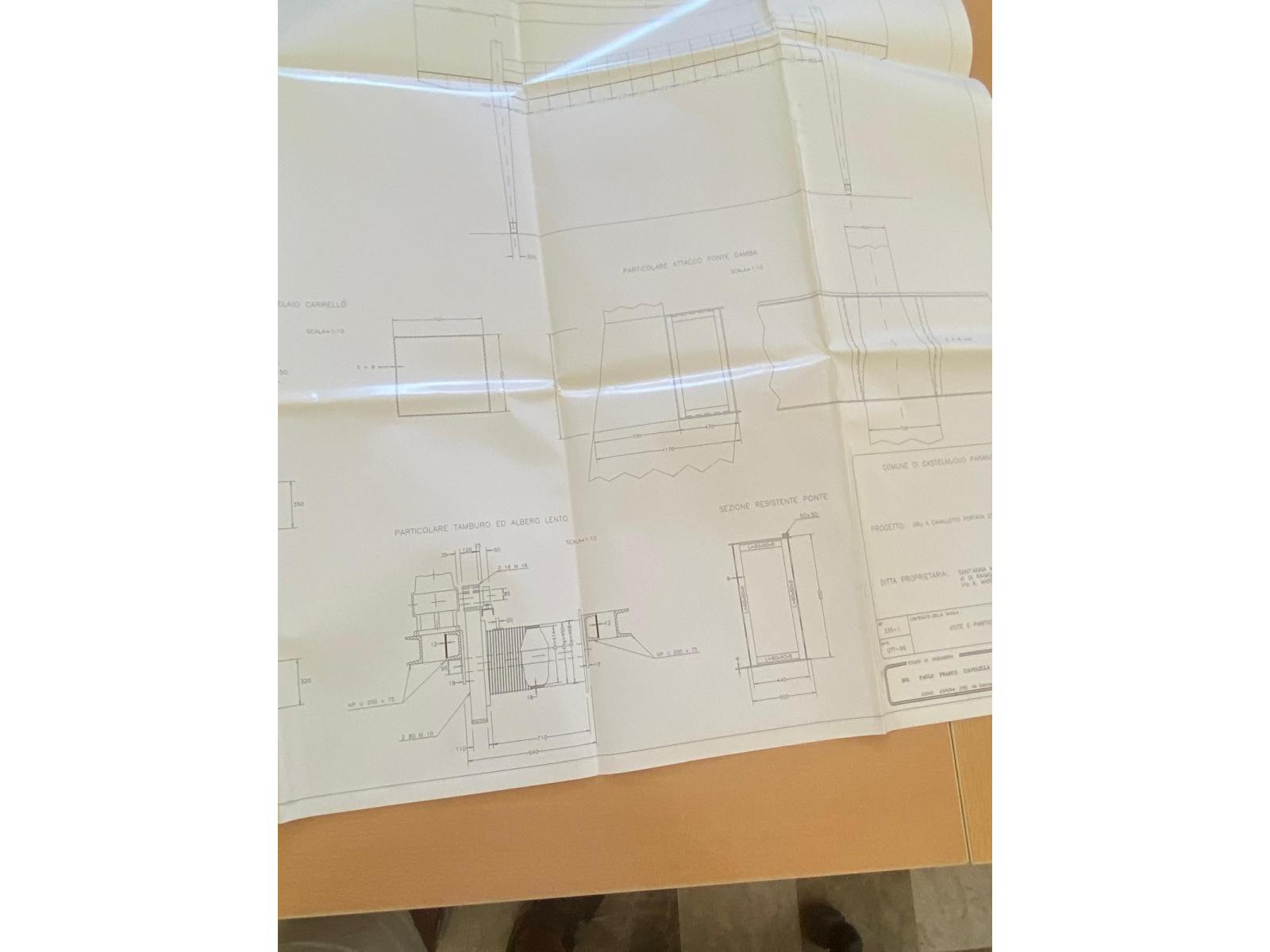 GRU A CAVALLETTO OMT PORTATA KG 25000