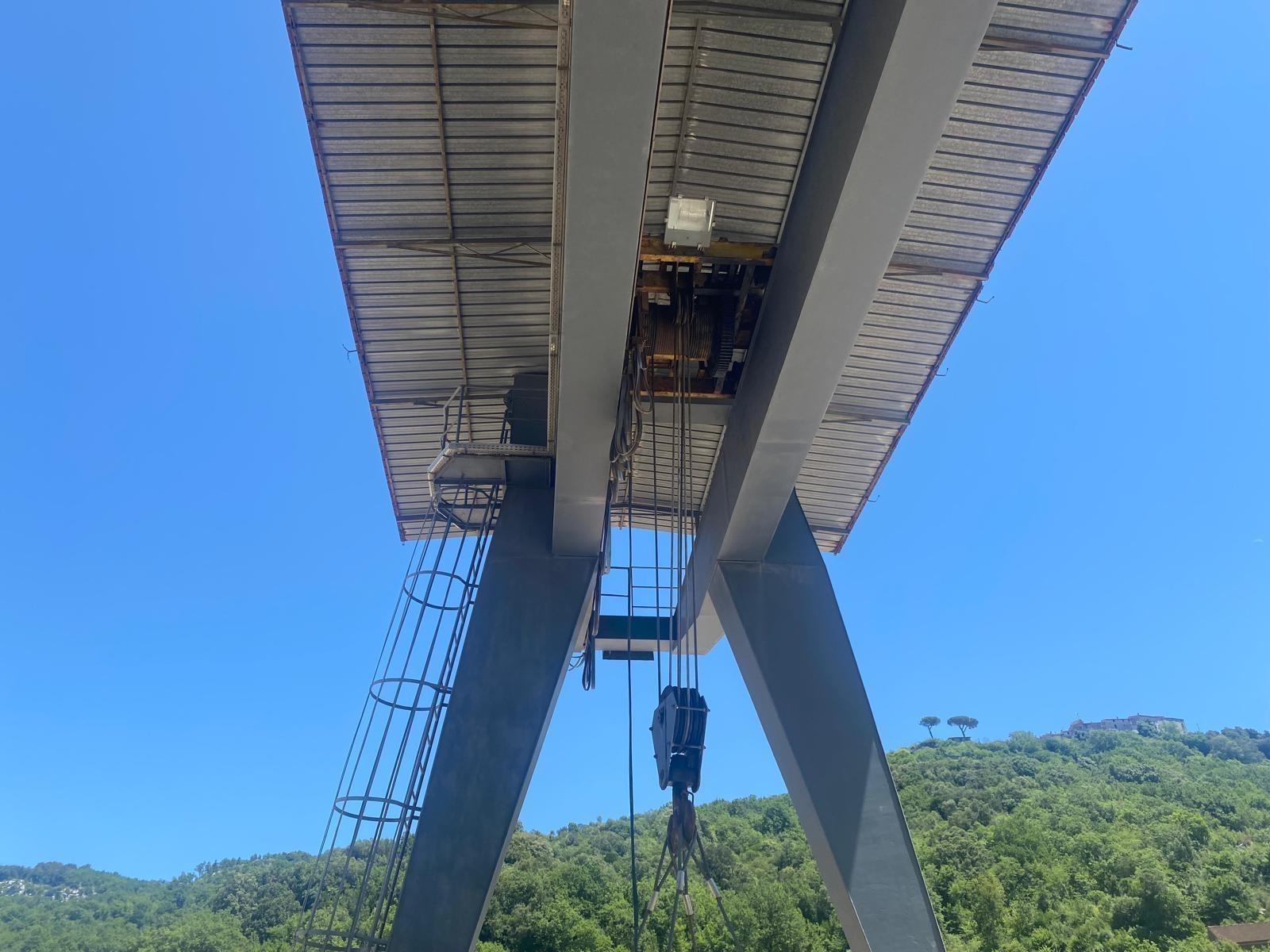 GRU A CAVALLETTO OMT PORTATA KG 25000