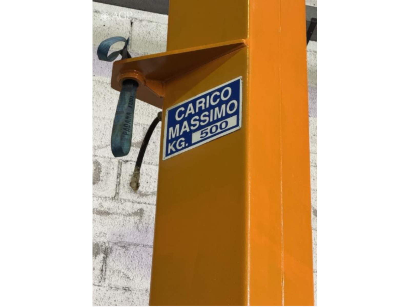 GRU COLONNA DEMAG + PARANCO DEMAG 500KG - 4+4m
