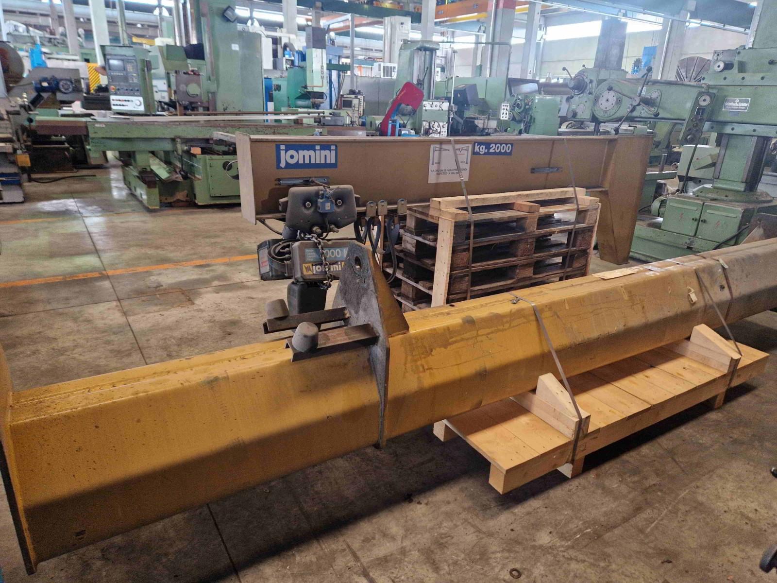 GRU A COLONNA JOMINI GBCT PORTATA 2.000 KG