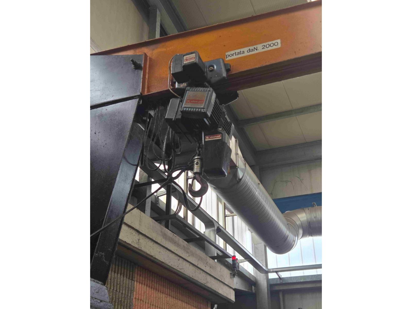 Gru a colonna SICC/DONATI 2.000 kg.