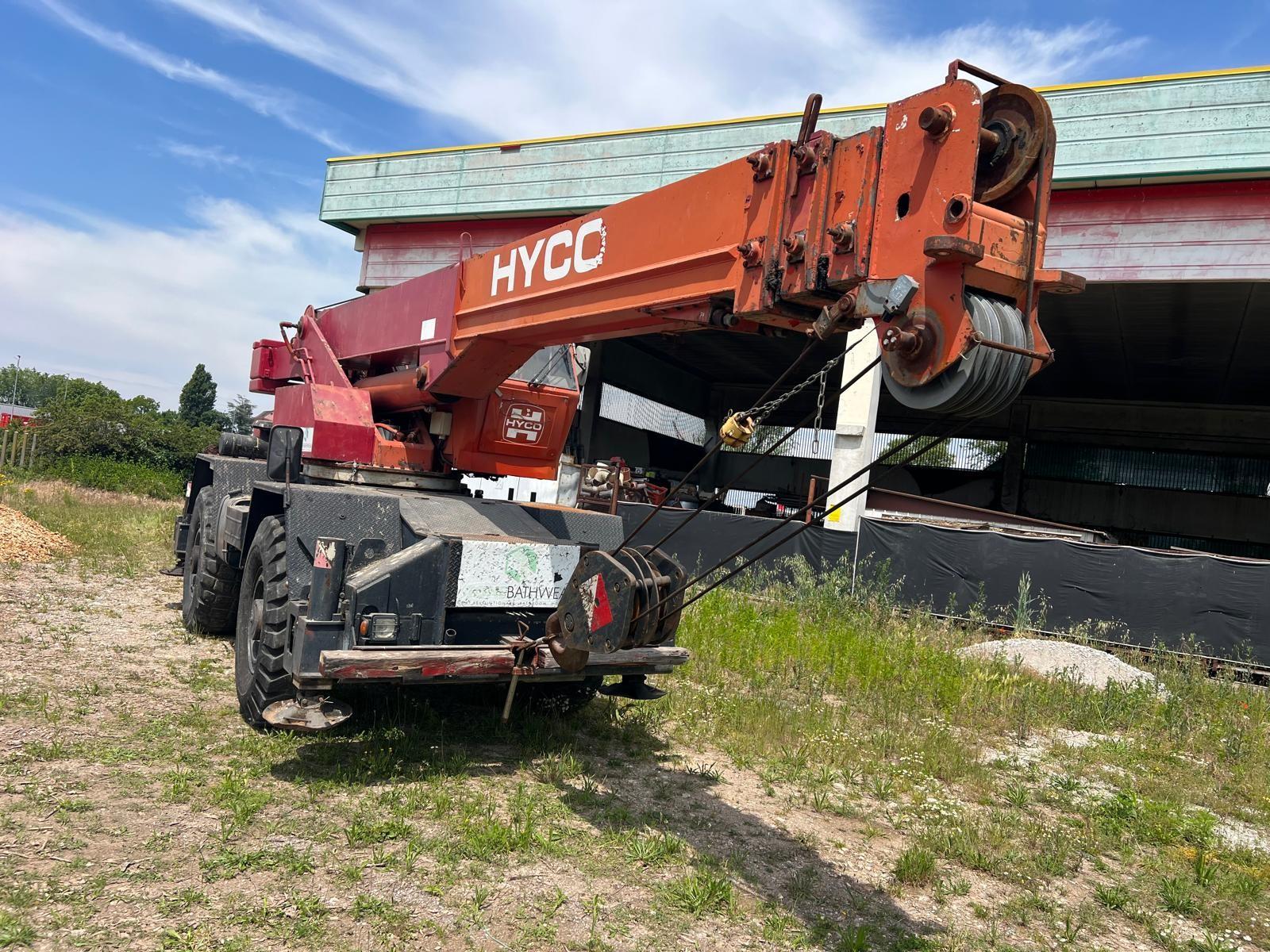 GRU HYCO RT 121 PORTATA 28 TON