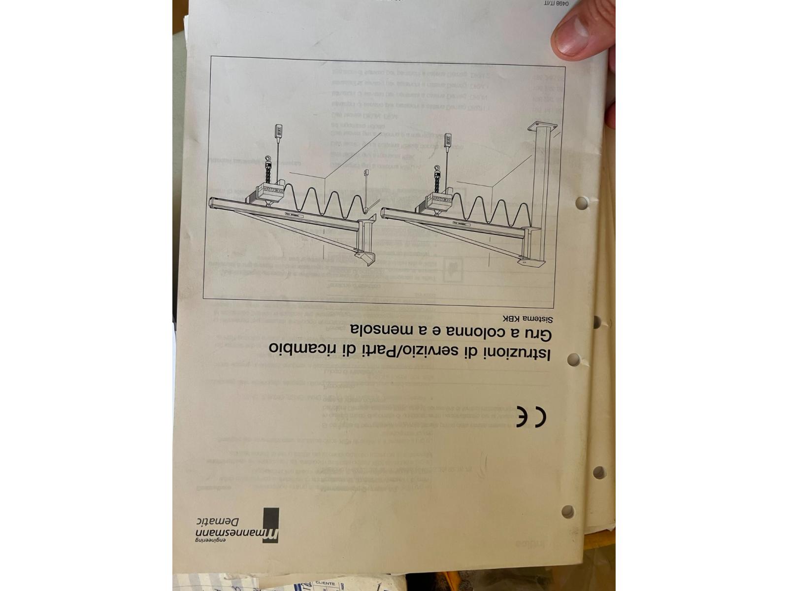 Gru a muro 6000 mm