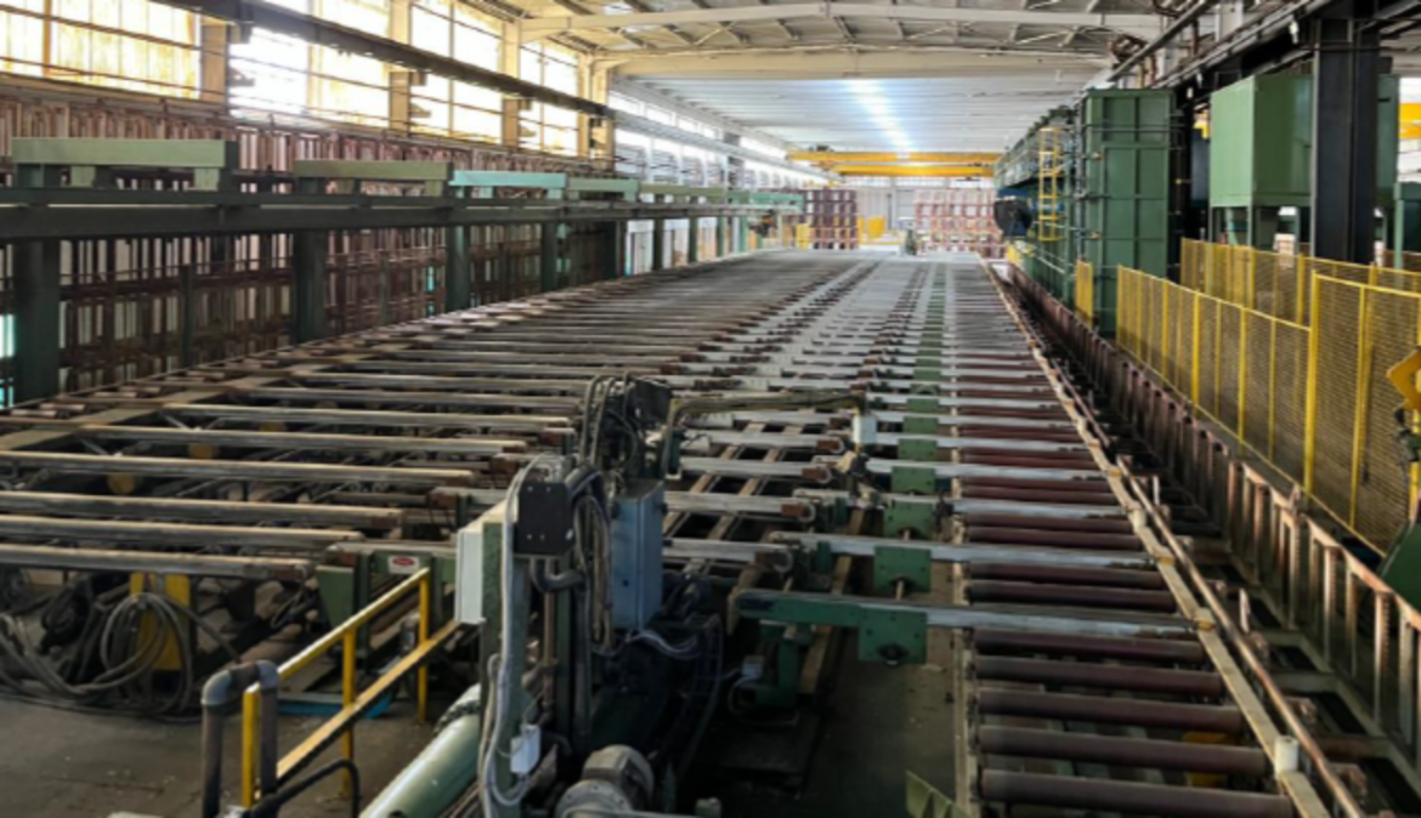 IMPIANTO DI ESTRUSIONE ALLUMINIO