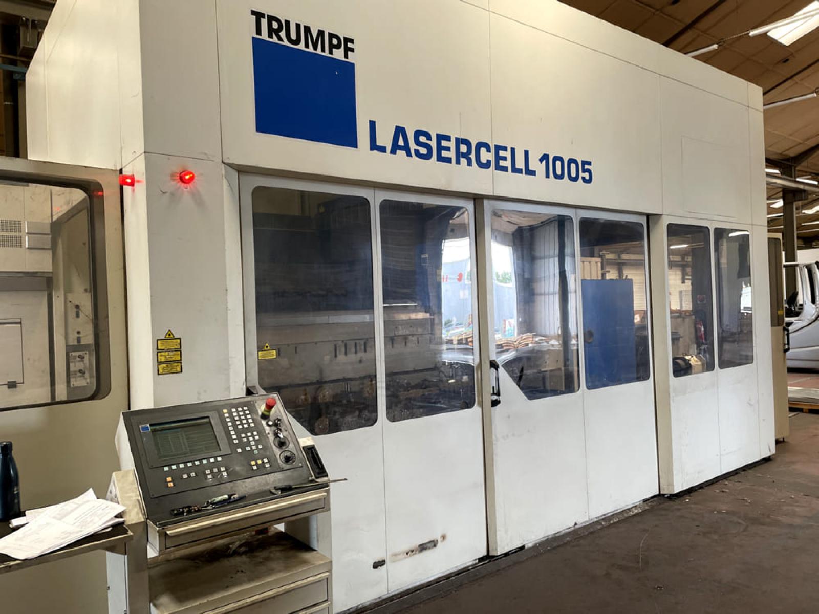 laser co2 : TRUMPF 5 Axes Type : LASERCELL 1005 Anno: 2002