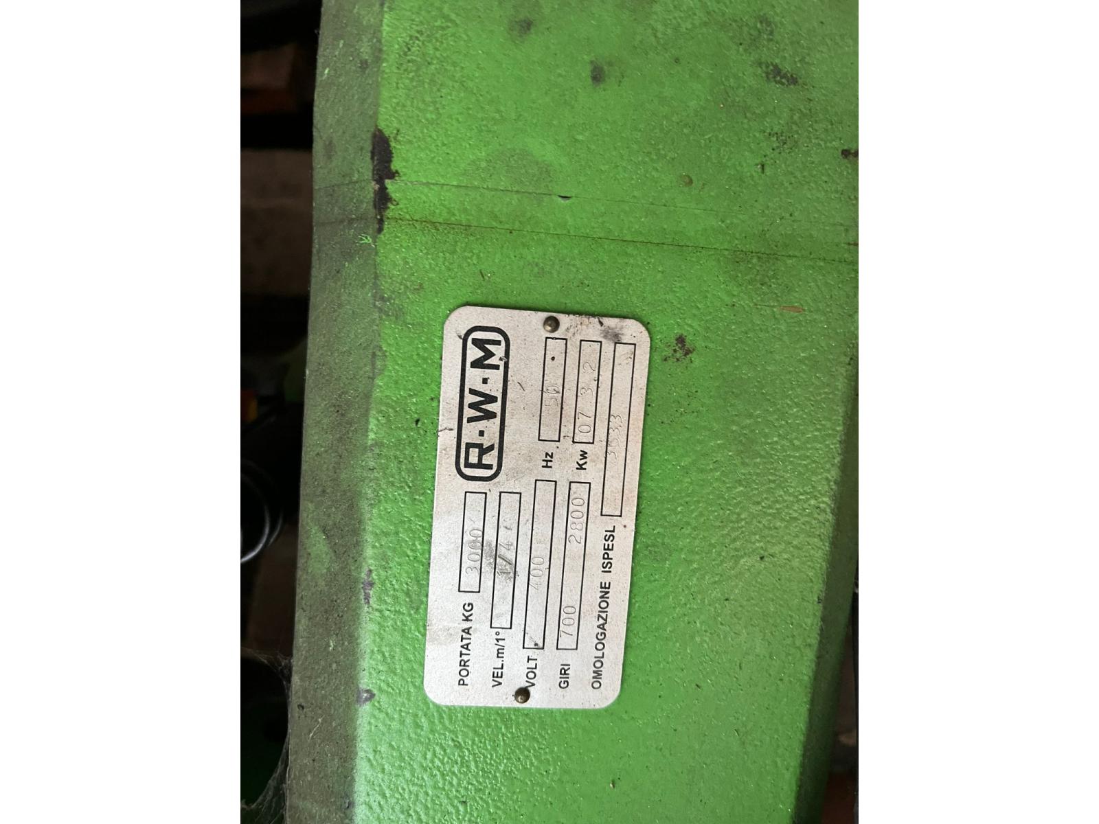 PARANCO RWM PORTATA 3000 KG