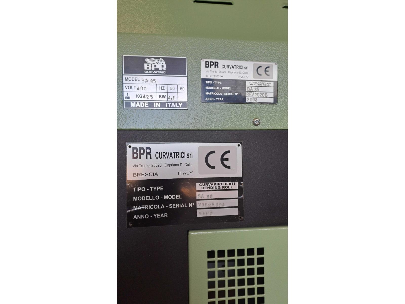 PIEGAPROFILATI BPR BA 35