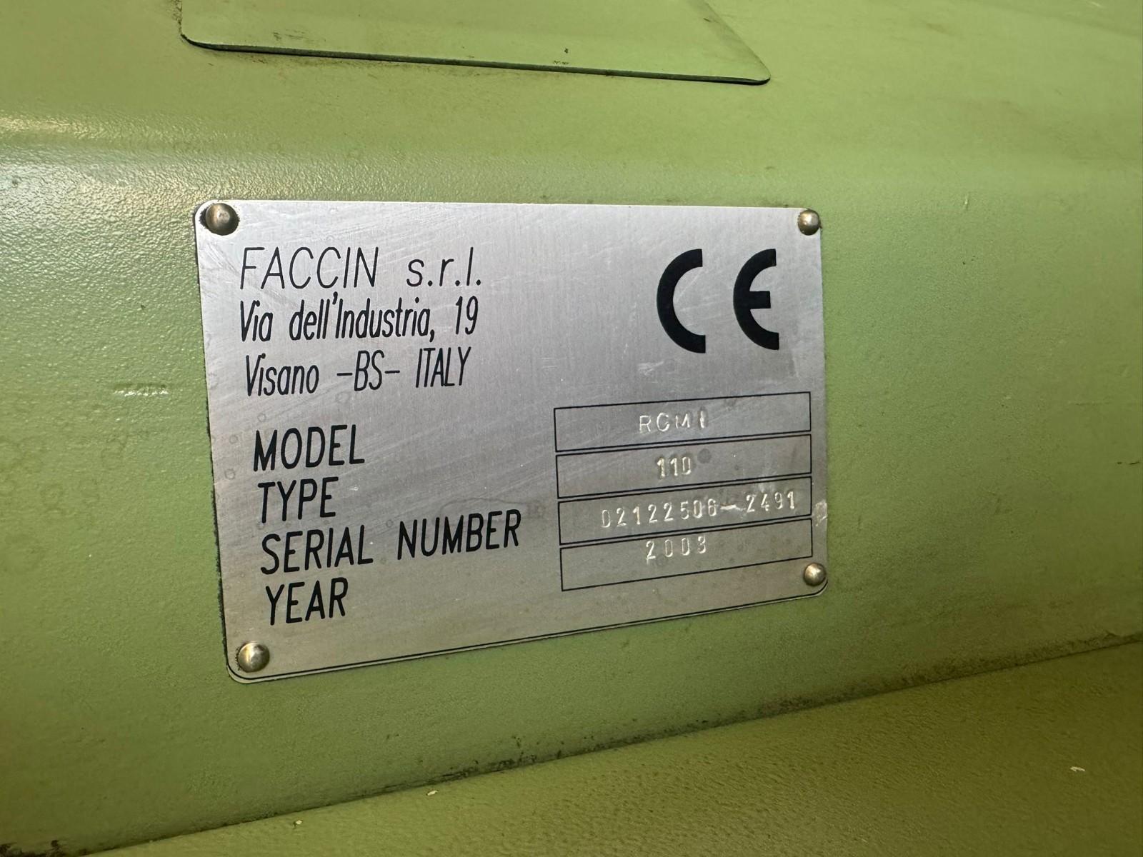 PIEGAPROFILATI FACCIN  ROMI 110