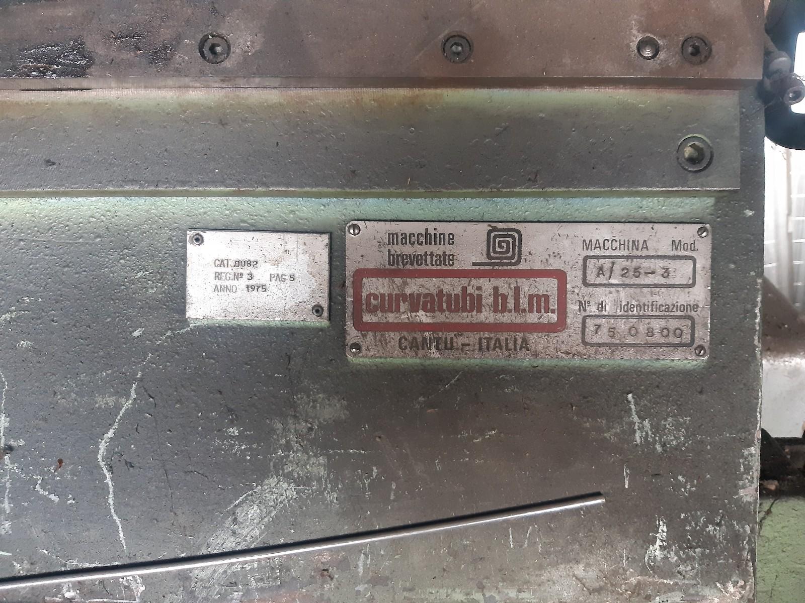 pieggatubi BLM A25/3