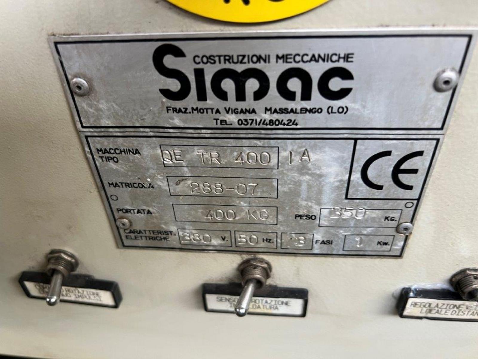 Posizionatore SIMAC 400 KG