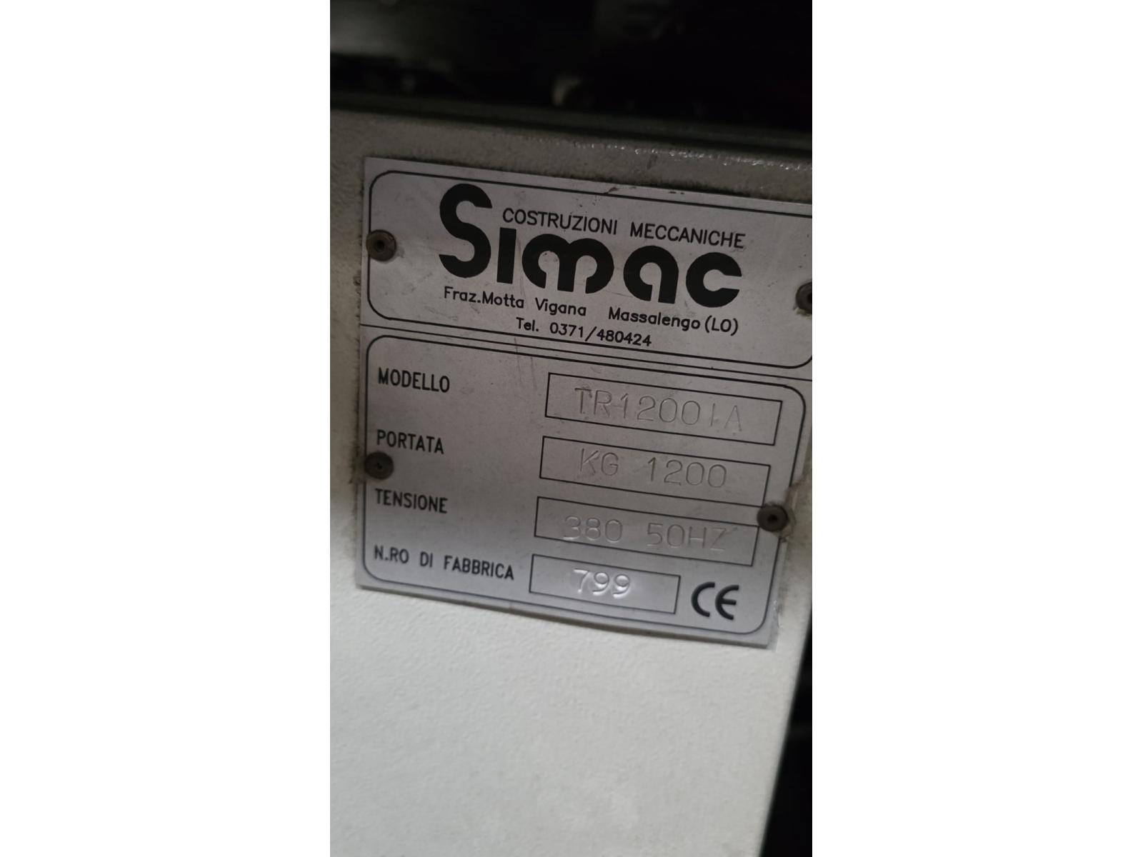 POSIZIONATORE A TAVOLA SIMAC 1200 KG