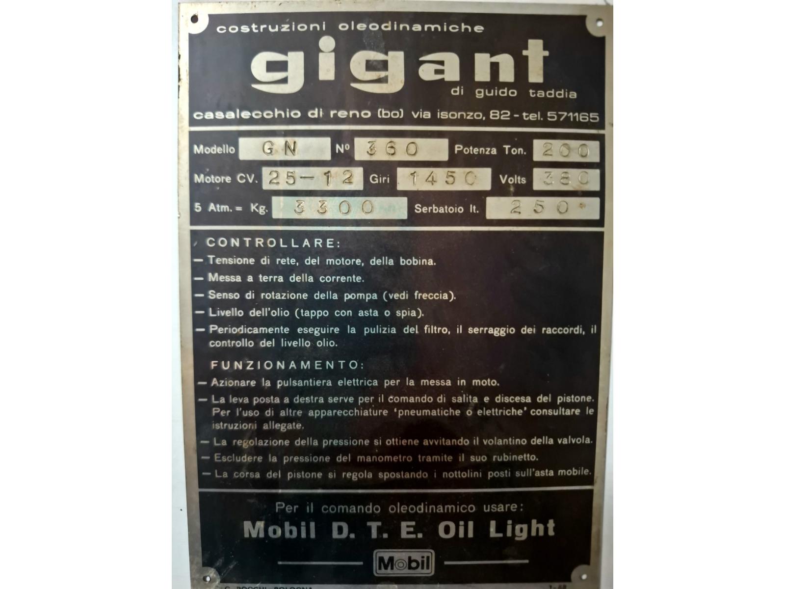 PRESSA COLLO DI CIGNO GIGANT.