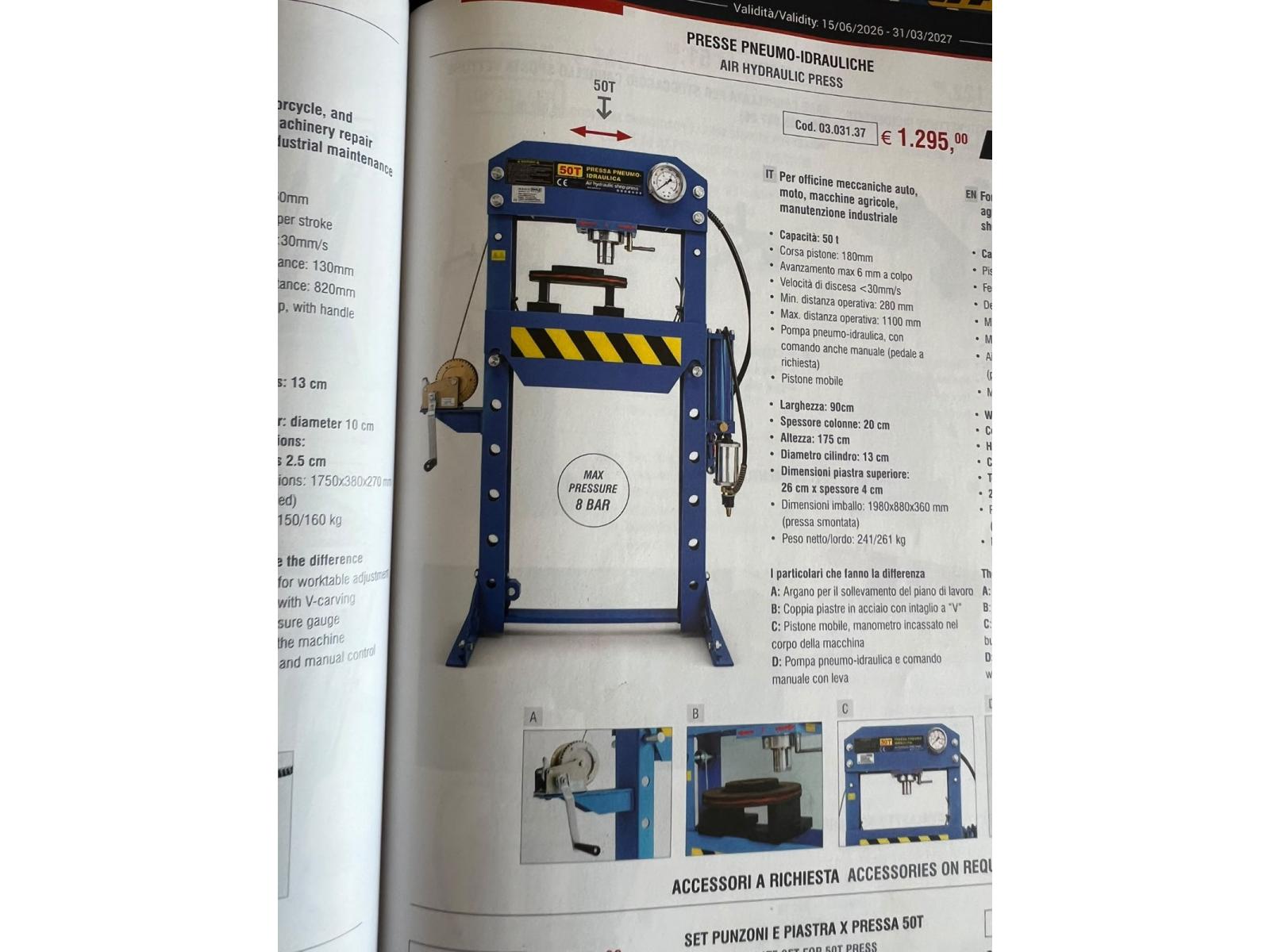 PRESSA NUOVA 50 TON