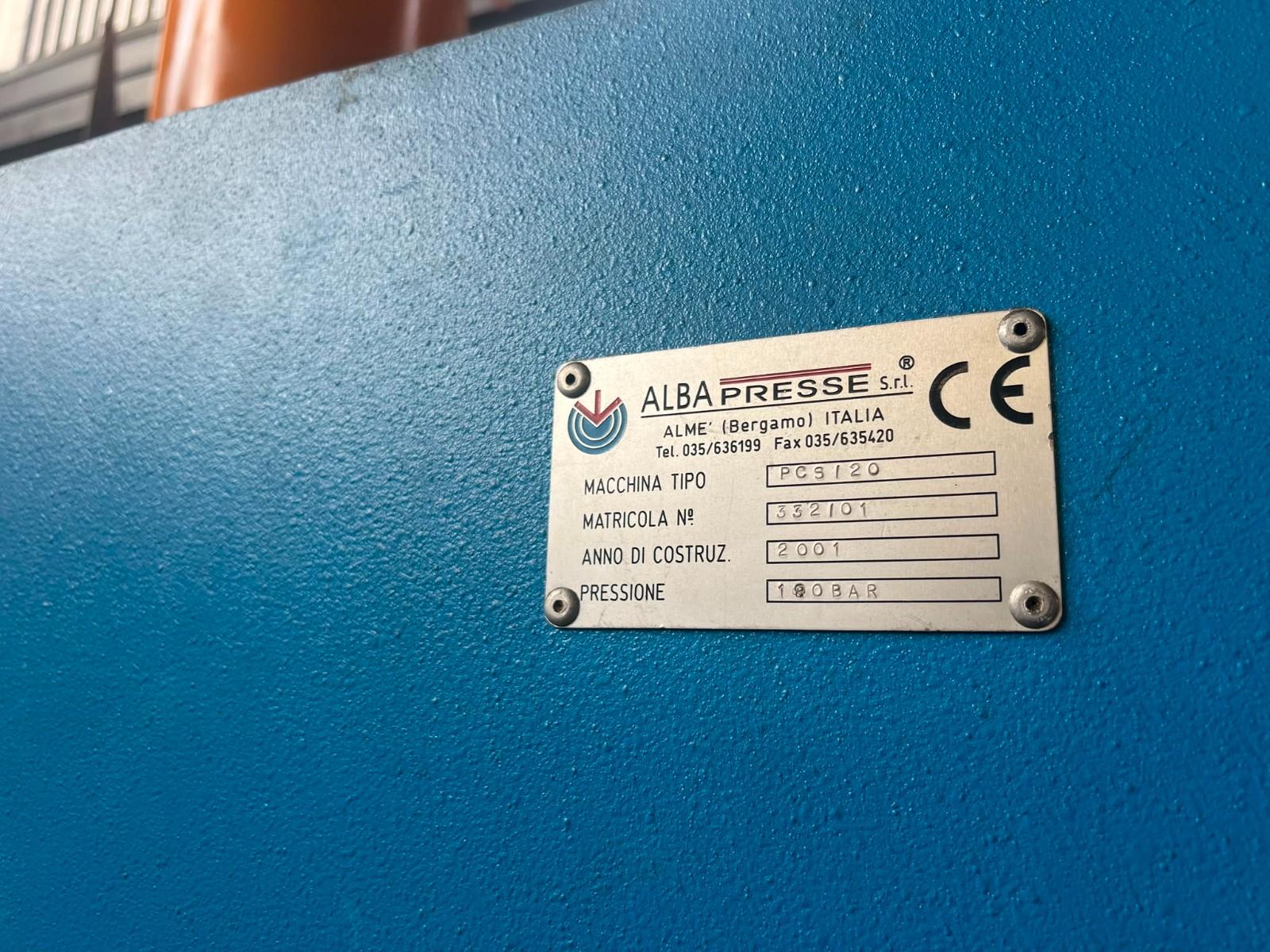 PRESSA PER IMBALLAGGIO ALBA PRESSE