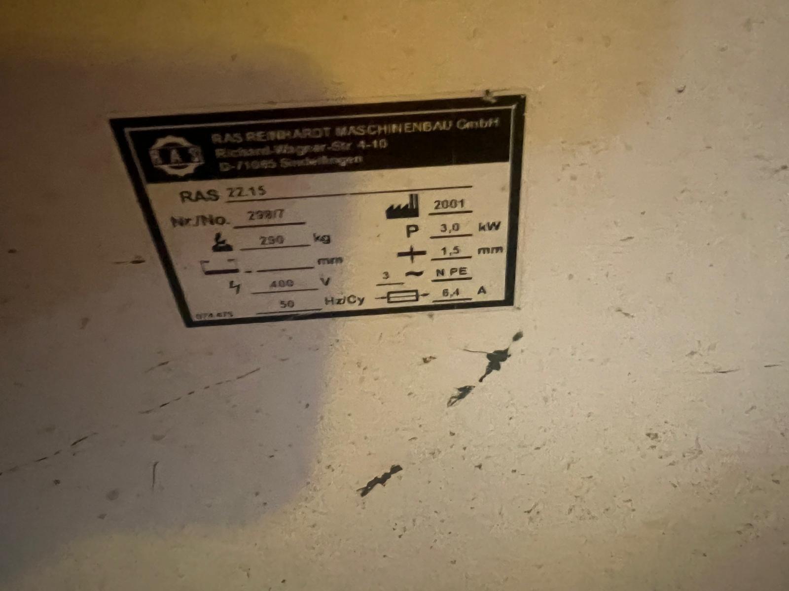 PROFILATRICE RAS PIZBURG