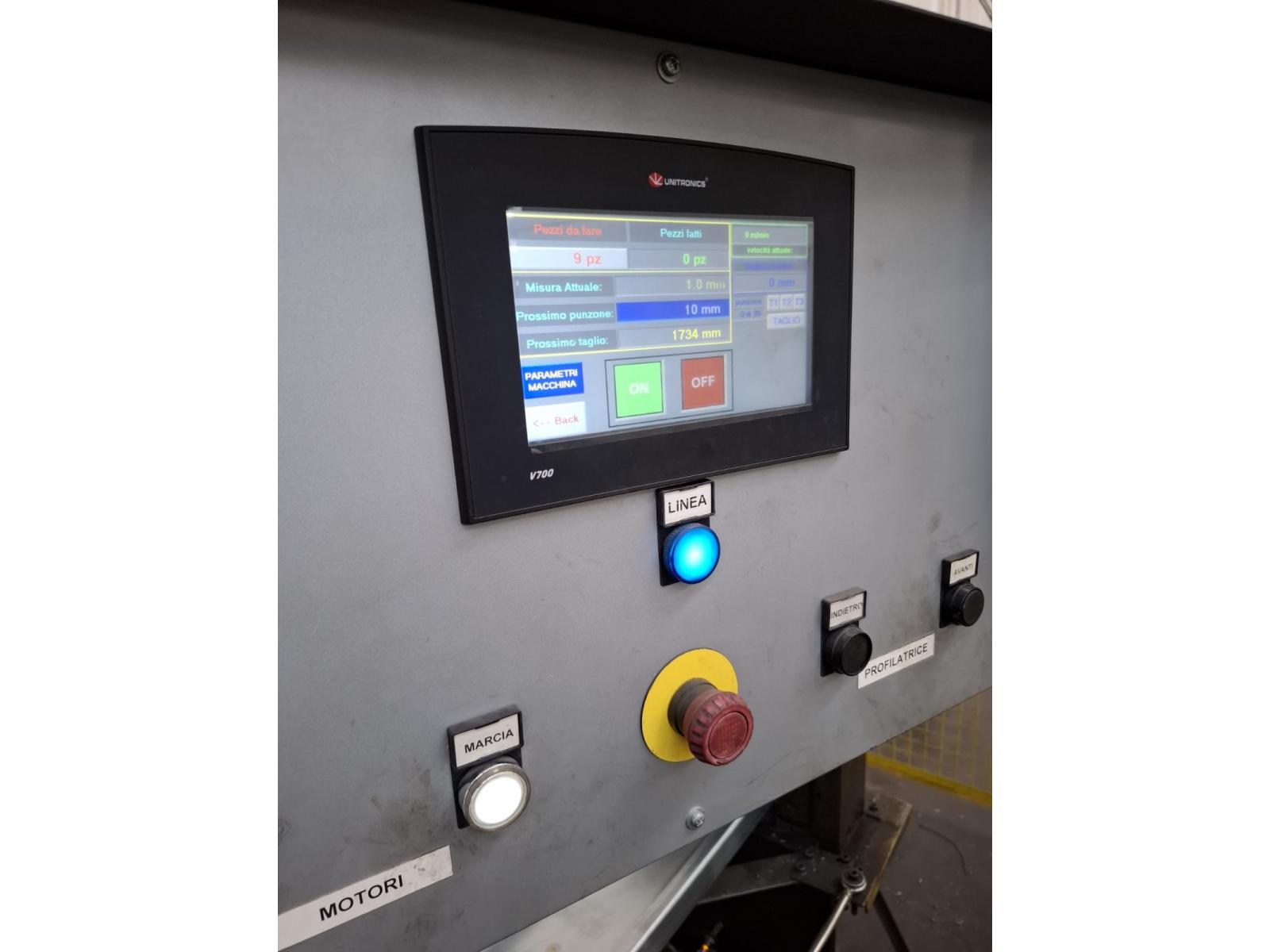 PROFILATRICE ROSSI 12 PASSAGGI